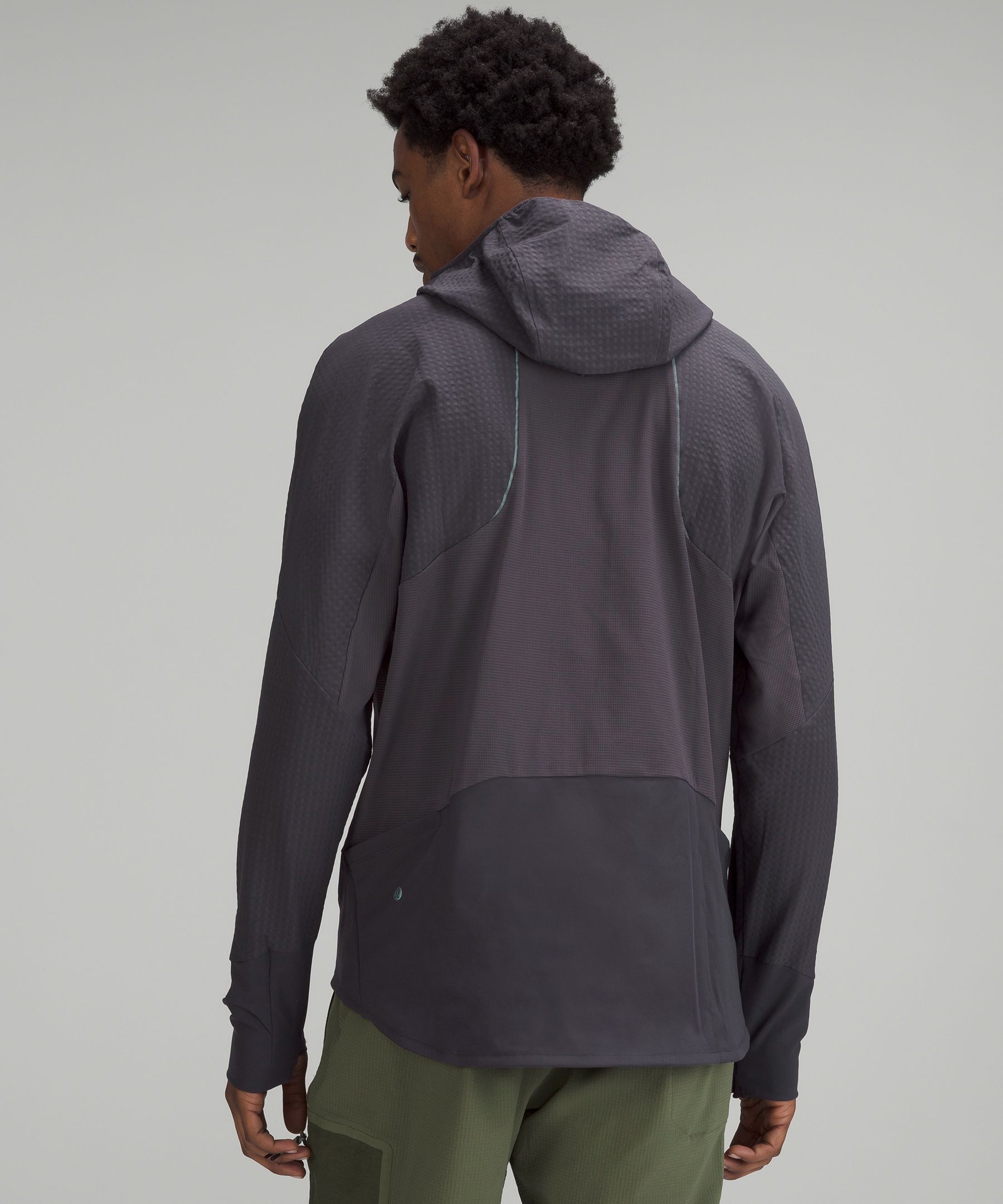 Lululemon Cold Terrain 3/4 Zip - Moss Green - lulu fanatics