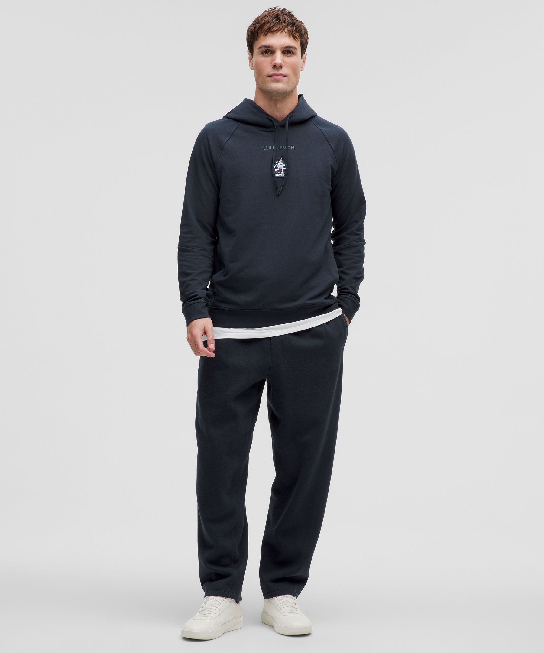 LULULEMON Cityrs half Zip Logo Print Sweatshirt.