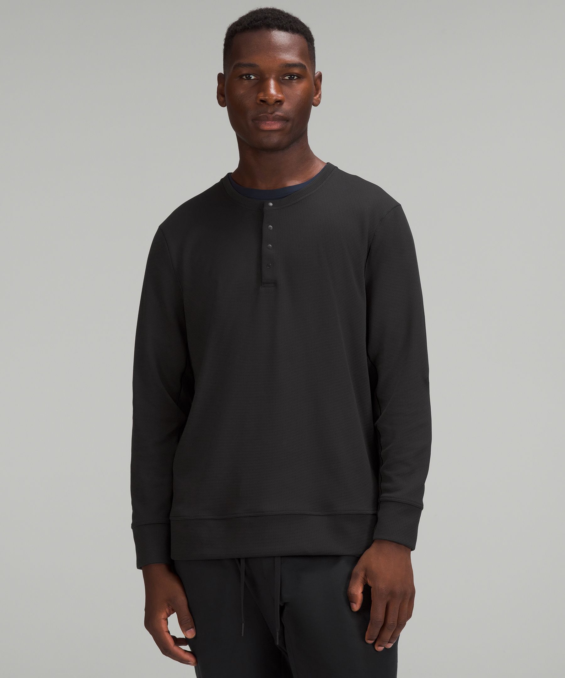 Shift Stitch Long Sleeve Henley