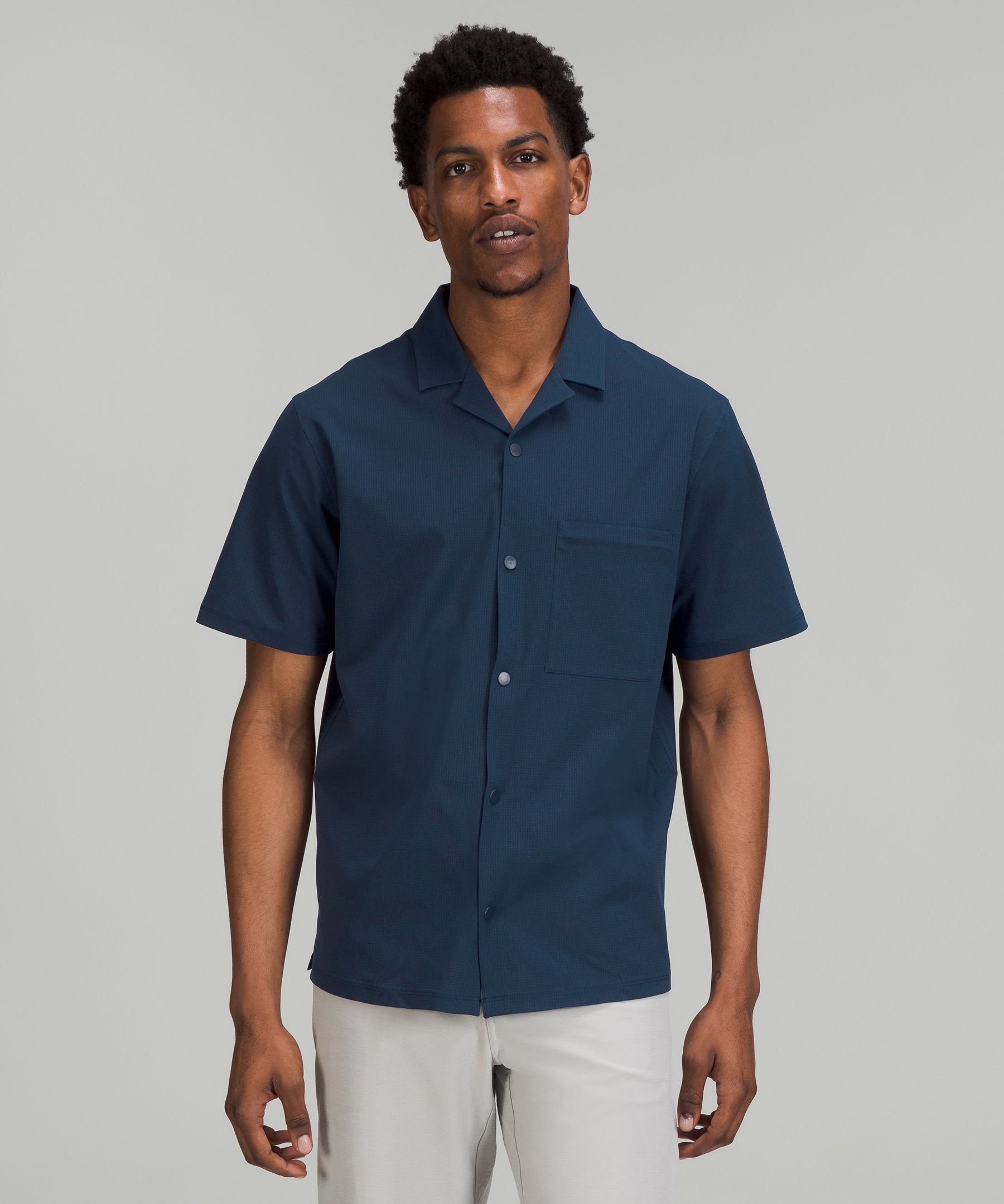 Airing Easy Camp Collar Shirt  Men's Short Sleeve Shirts & Tee's