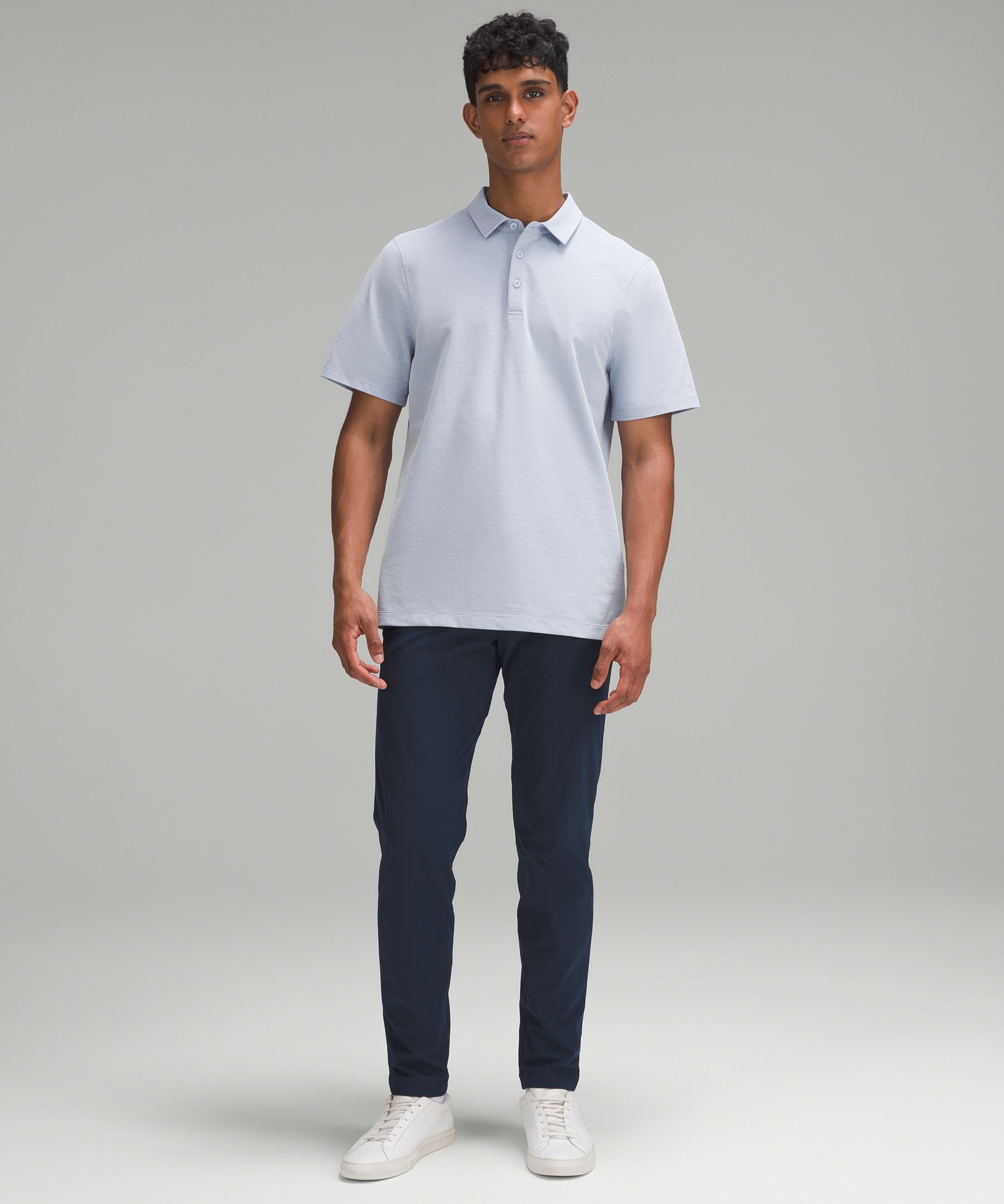 Uniqlo AIRism Pique Short Sleeve Polo Shirt