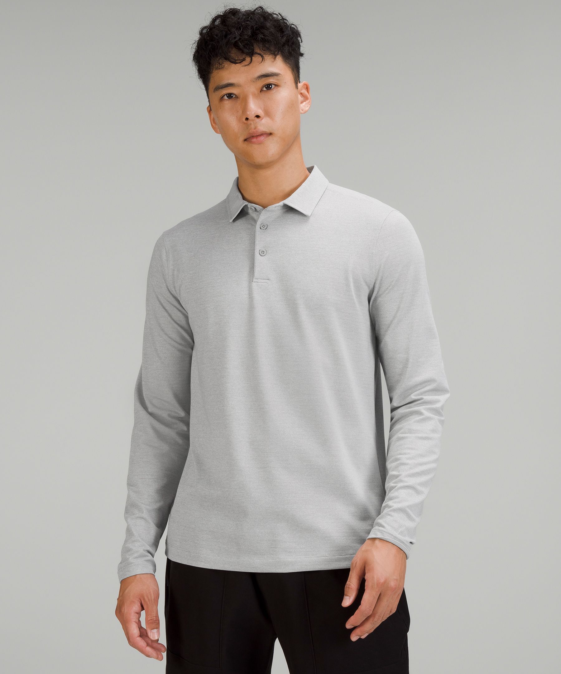 Lululemon athletica Pique Oversized Long-Sleeve Shirt, Men's Long Sleeve  Shirts