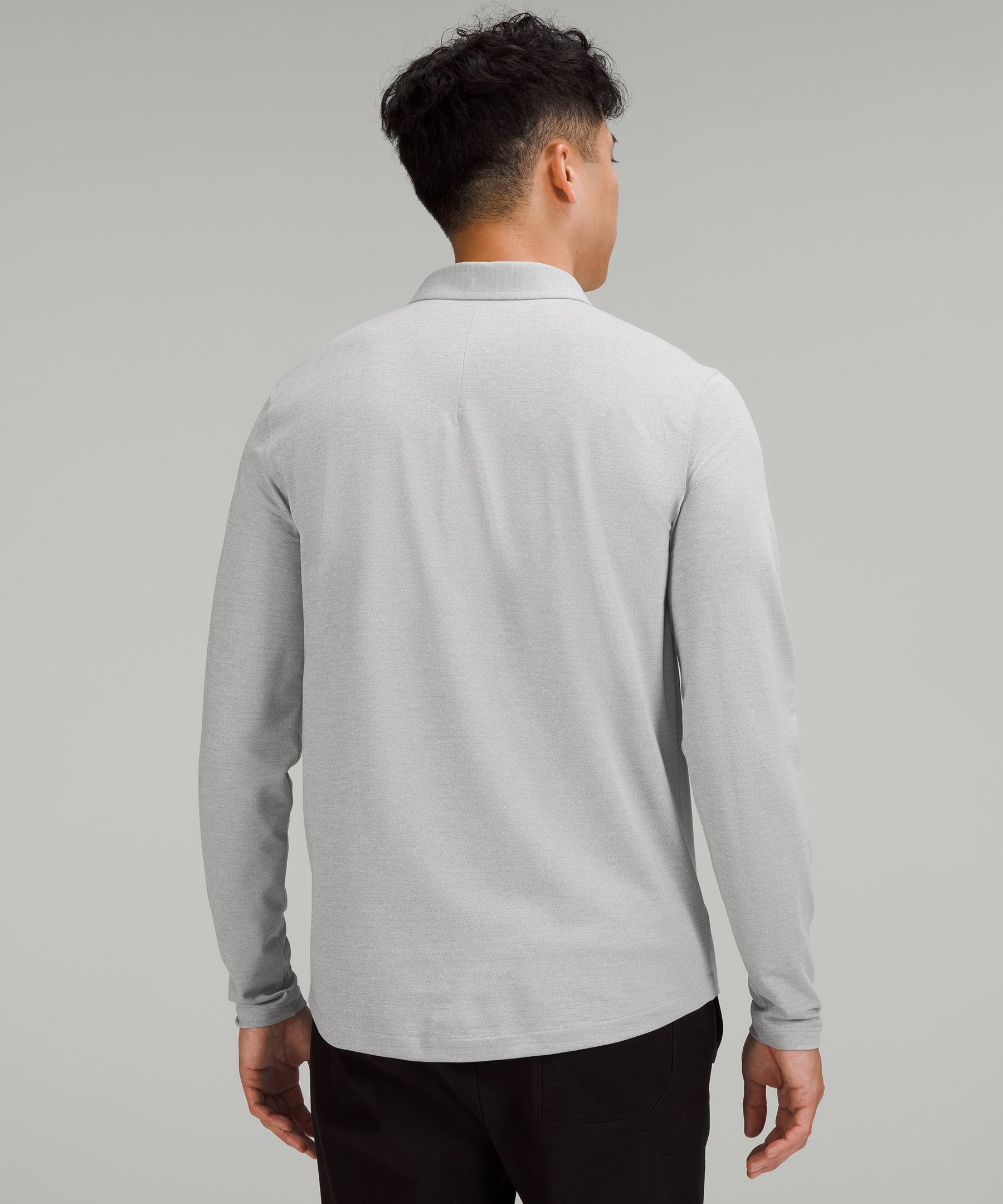 Evolution Long-Sleeve Polo Shirt *Pique | Men's Long Sleeve Shirts |  lululemon