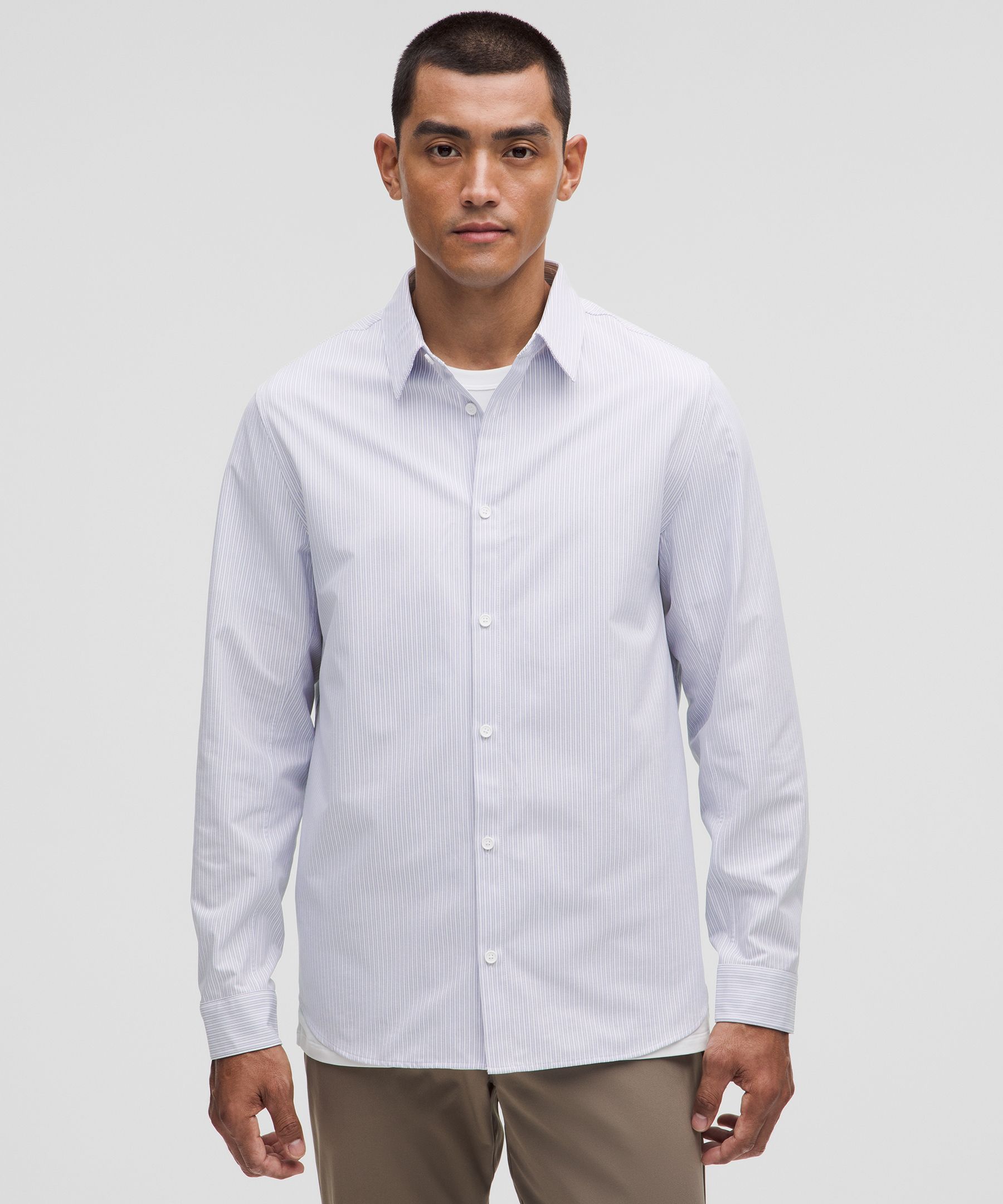 New Venture Classic-Fit Long-Sleeve Shirt, Men's Long Sleeve Shirts