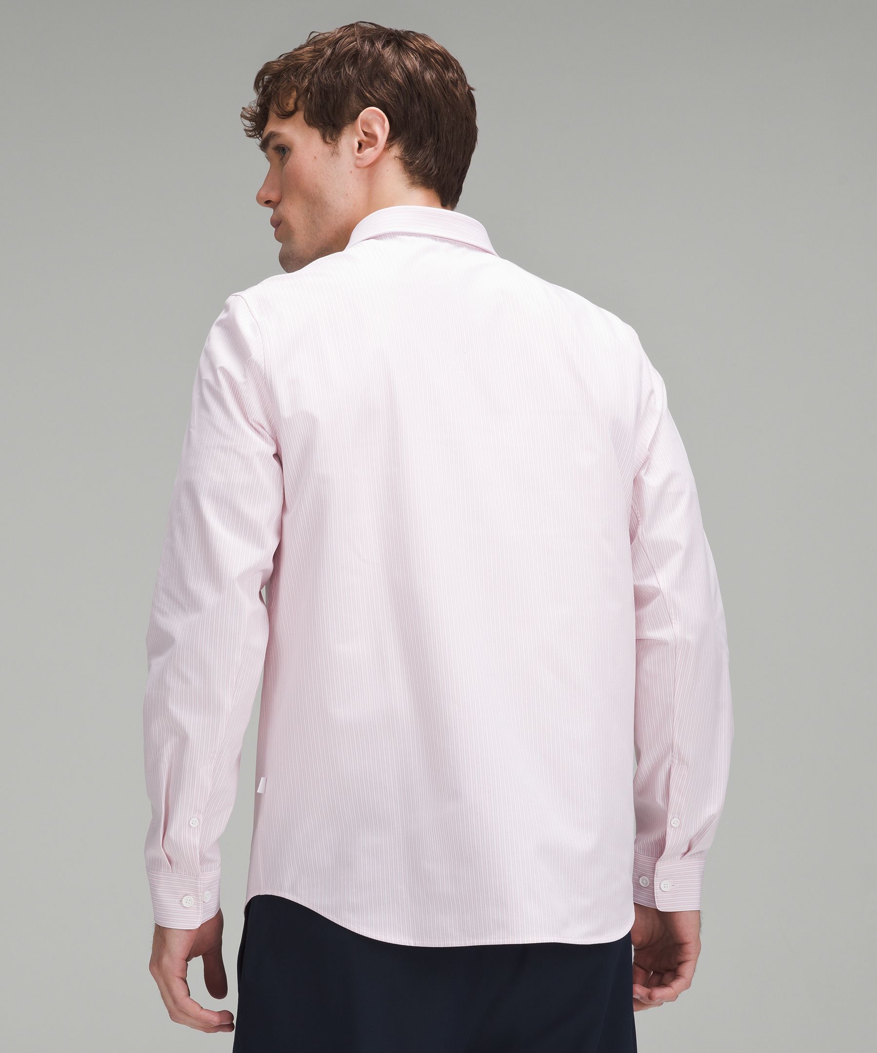 Shop Lululemon New Venture Classic-fit Long-sleeve Shirt