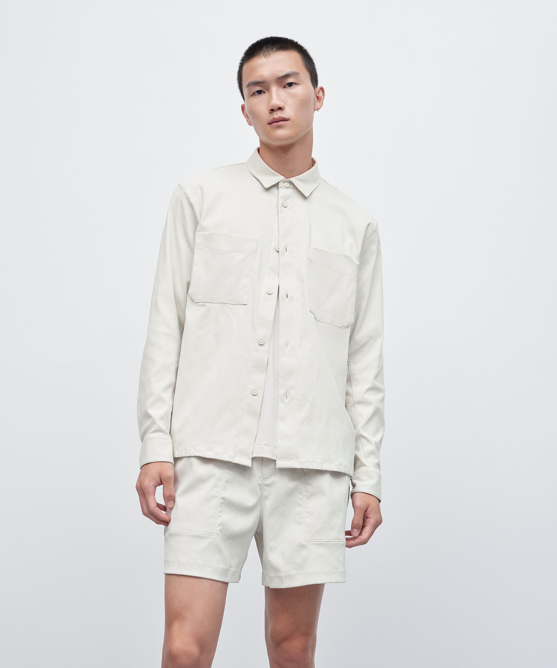 Lululemon Relaxed-fit Long-sleeve Button-up