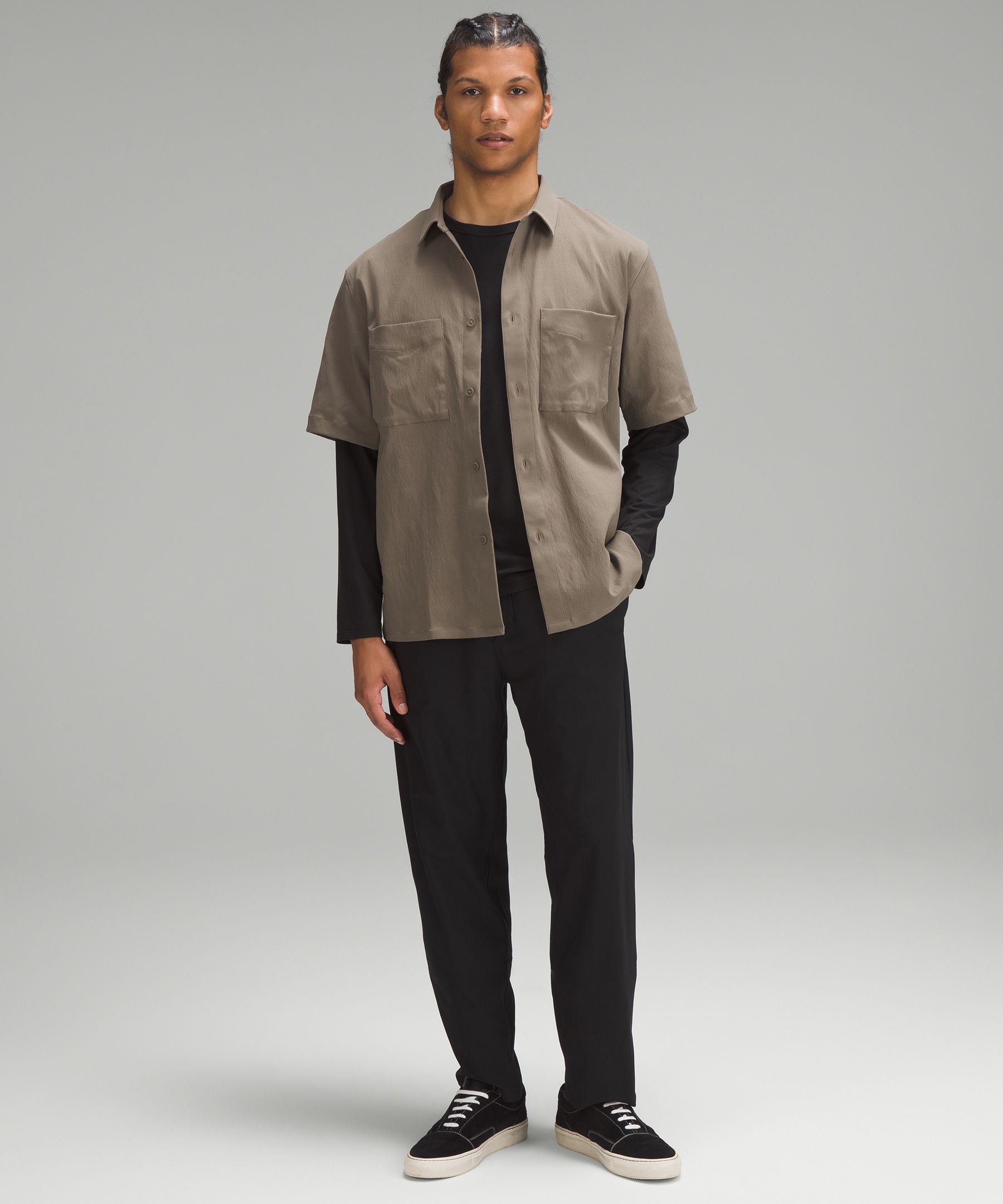 Relaxed-Fit Short Sleeve Button-Up Shirt | Lululemon UK