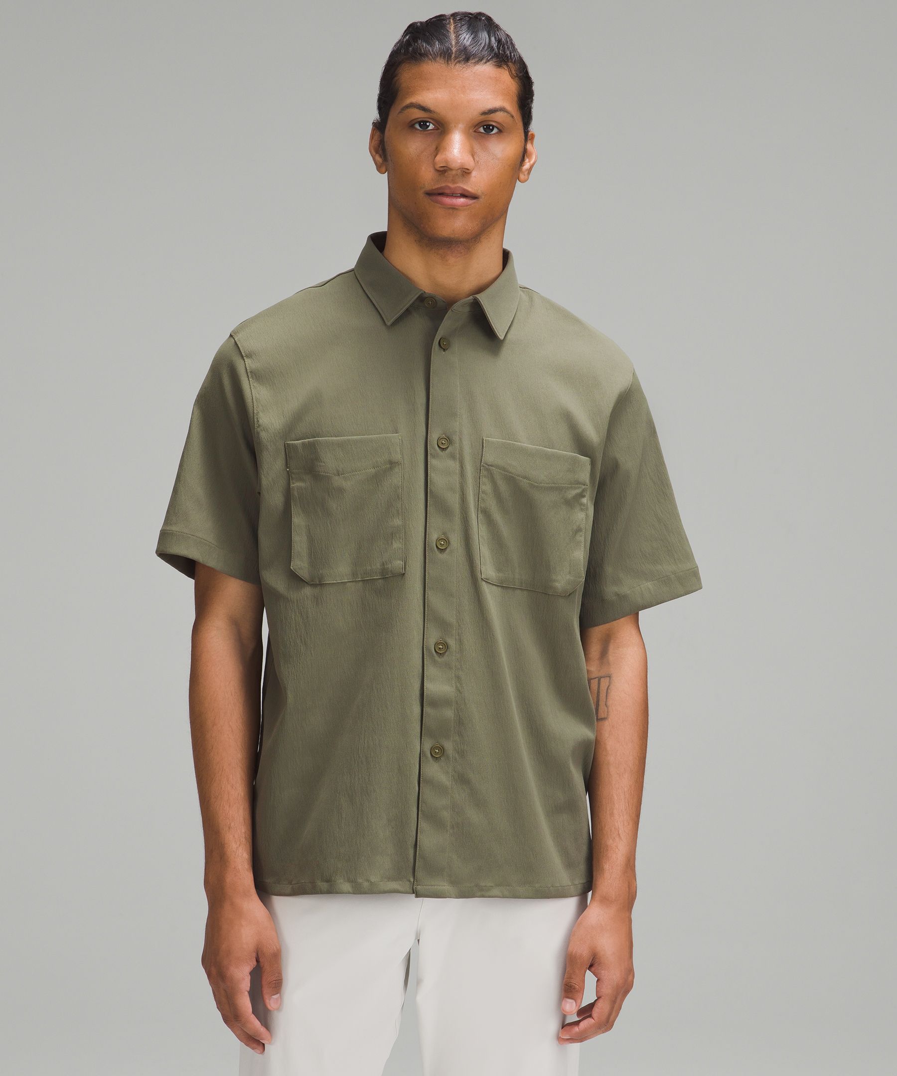 Men's Relaxed Fit Button Down Shirts | lululemon