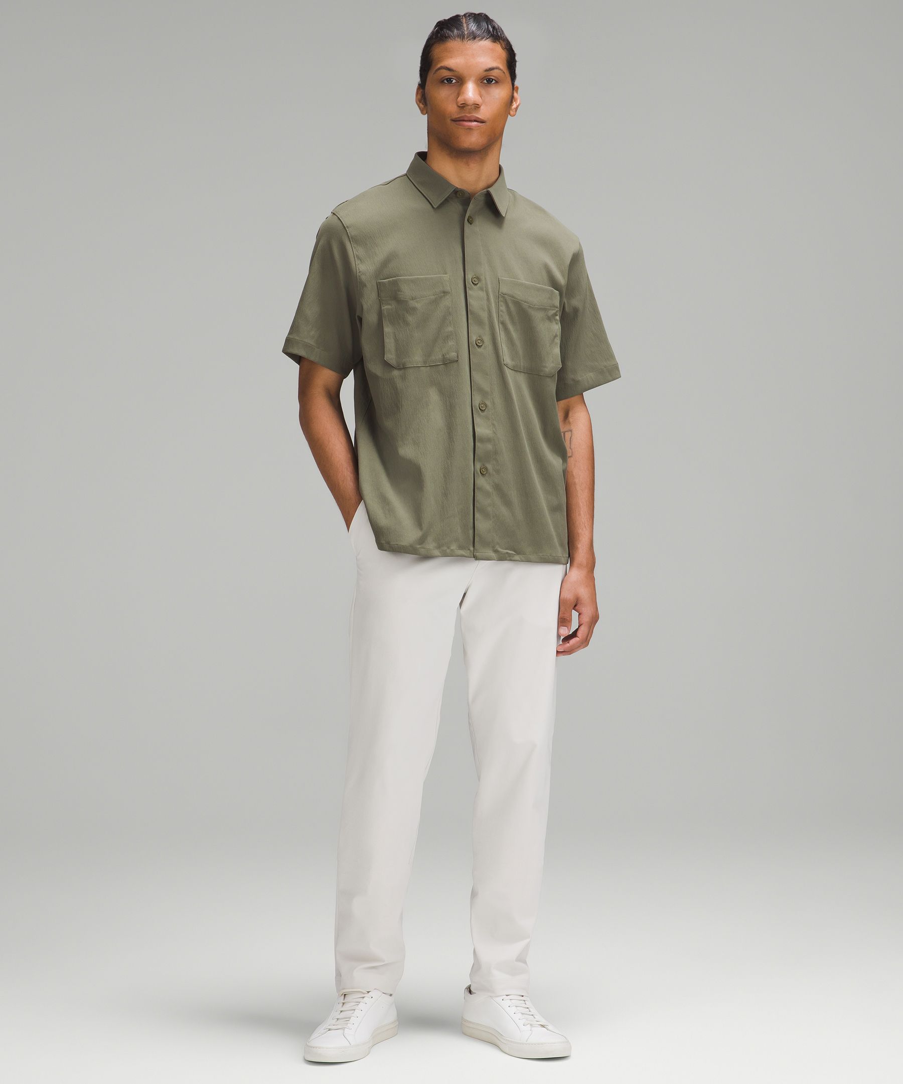 Men's Relaxed Fit Button Down Shirts | lululemon