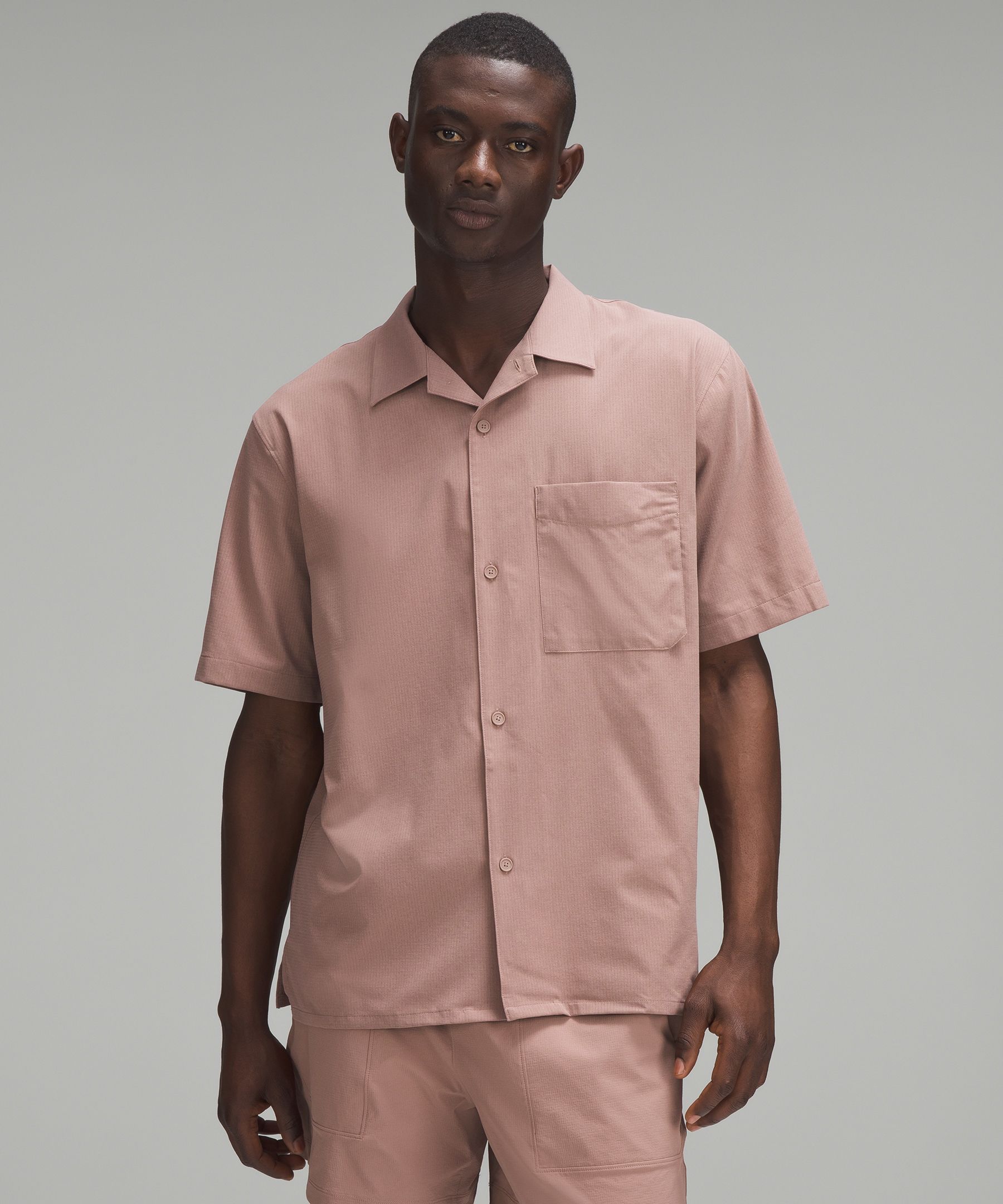 Airing Easy Camp Collar Shirt  Men's Short Sleeve Shirts & Tee's