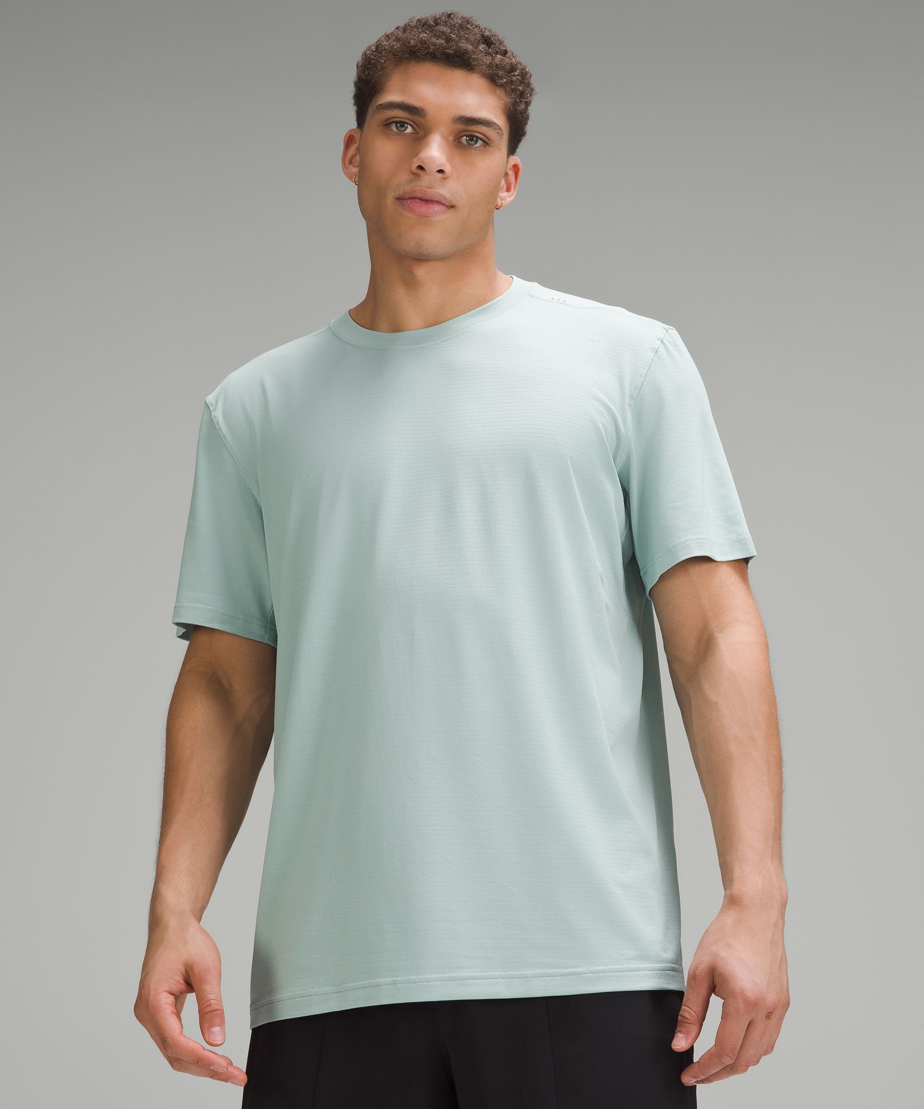 Shop Lululemon License To Train Relaxed Short-sleeve Shirt
