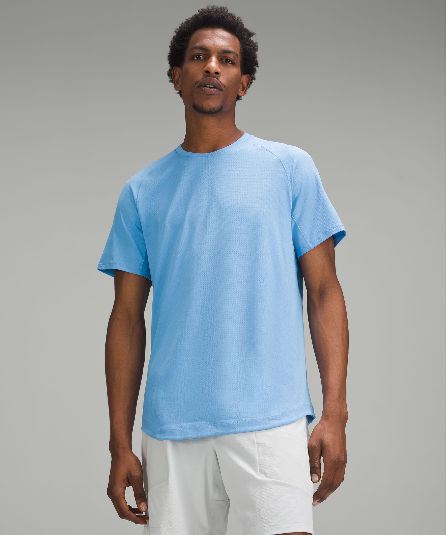 Lululemon - License to Train Recycled Stretch-Mesh T-Shirt - Neutrals  Lululemon