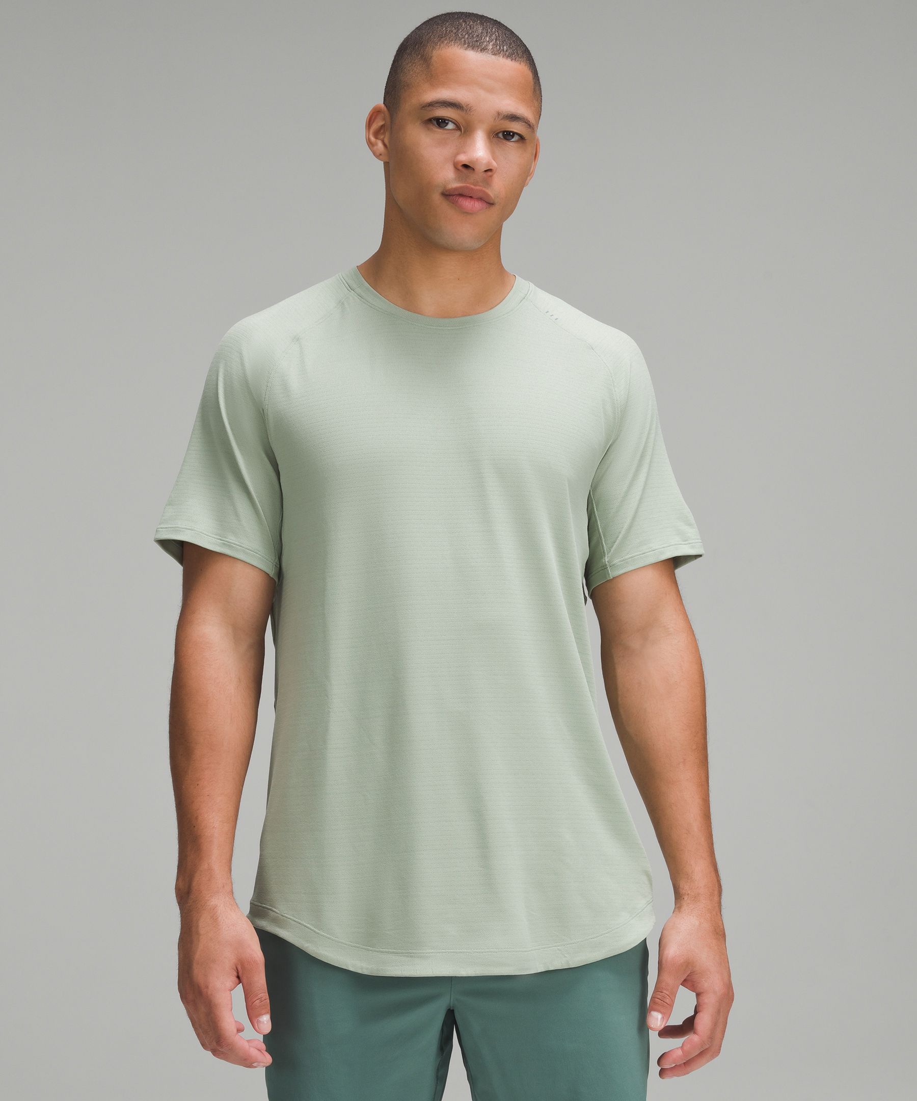 ennoy Border T-Shirt (GREEN × WHITE) XL