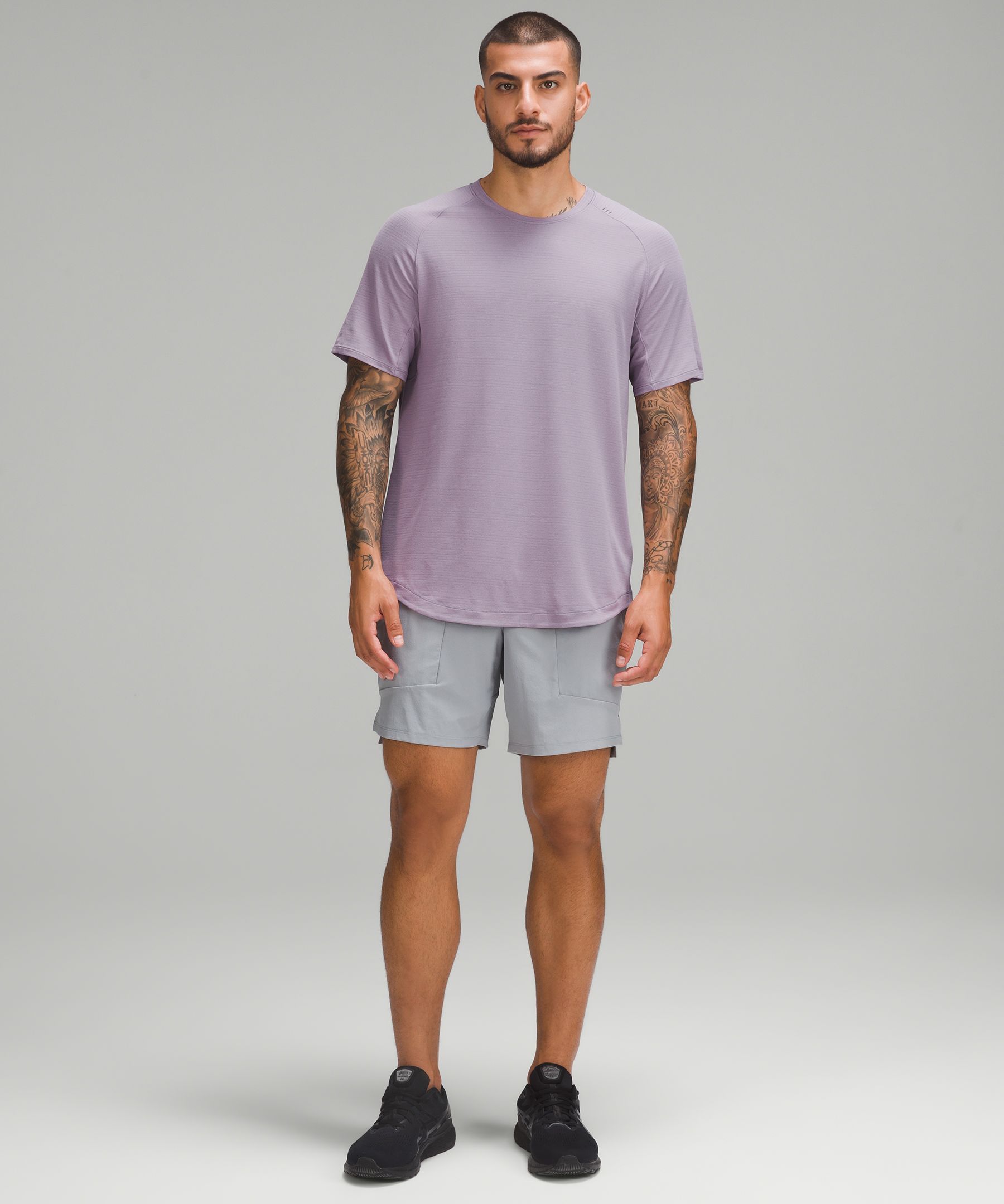 Shop Lululemon License To Train Short-sleeve Shirt