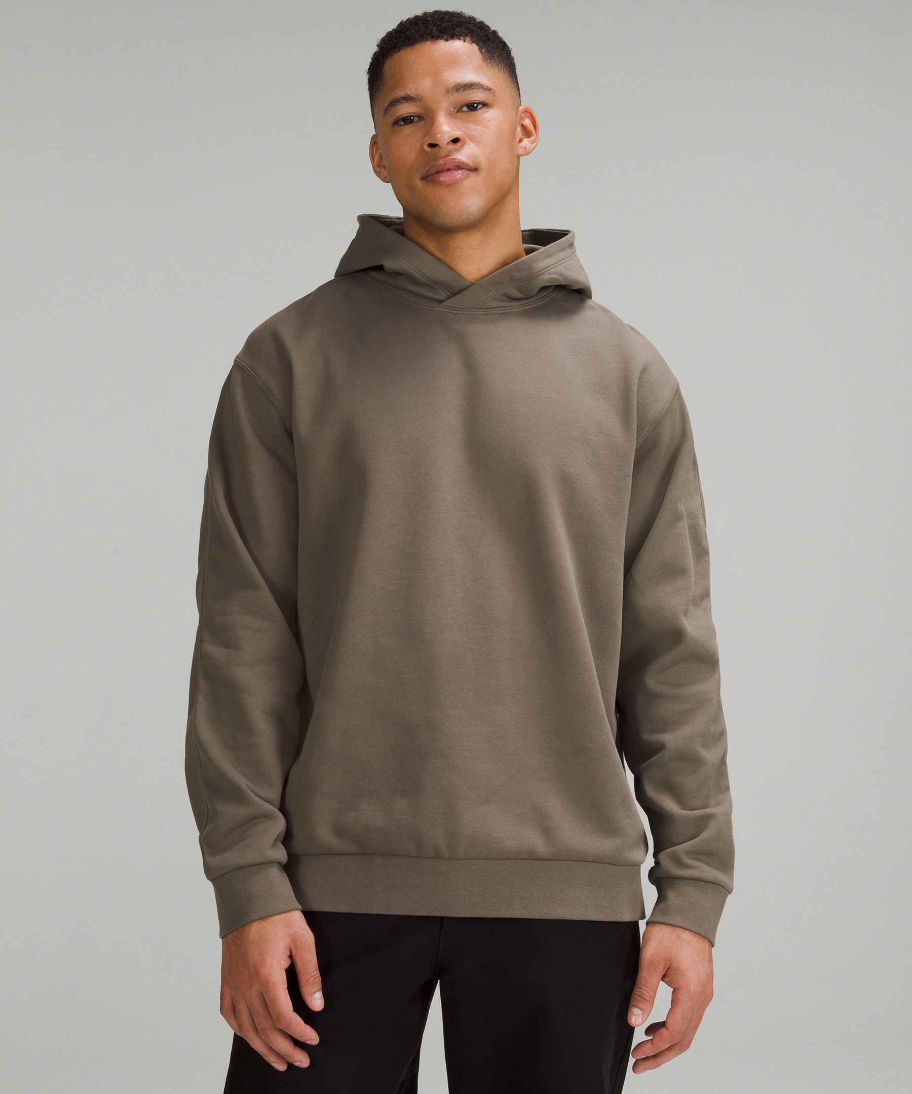 French Terry Oversized Pullover Hoodie