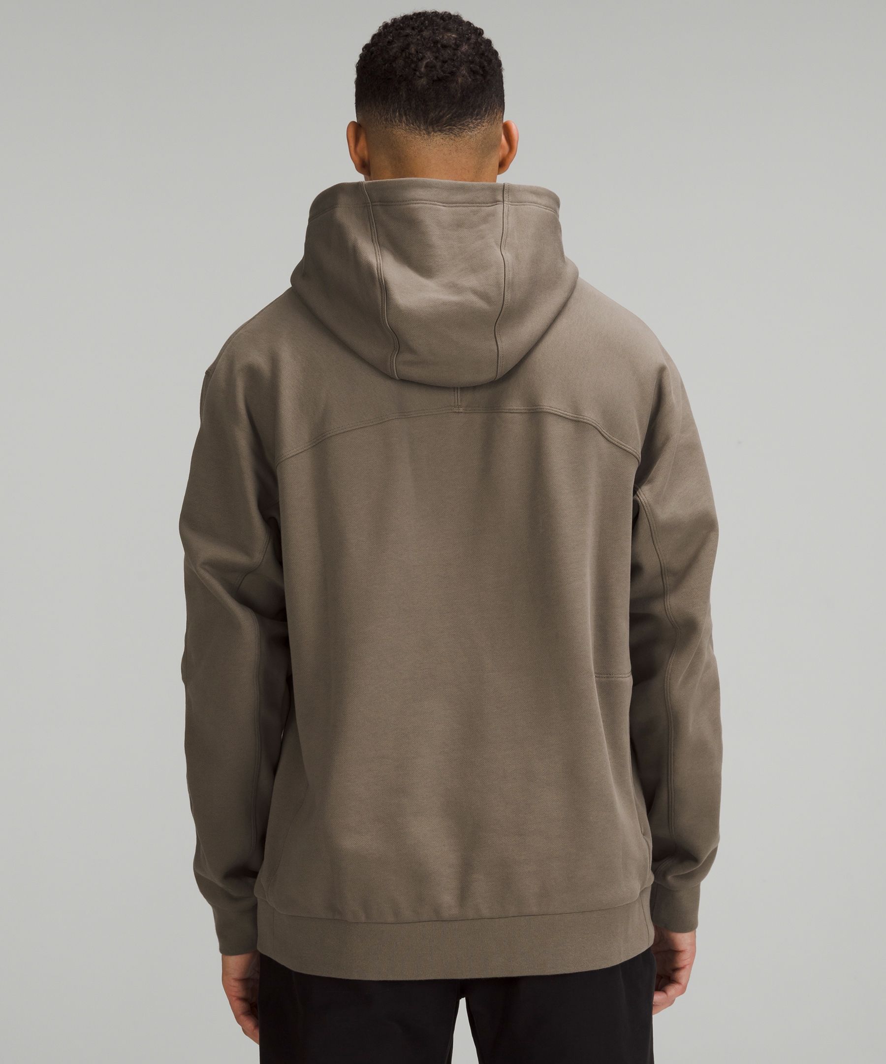 French Terry Oversized Pullover Hoodie