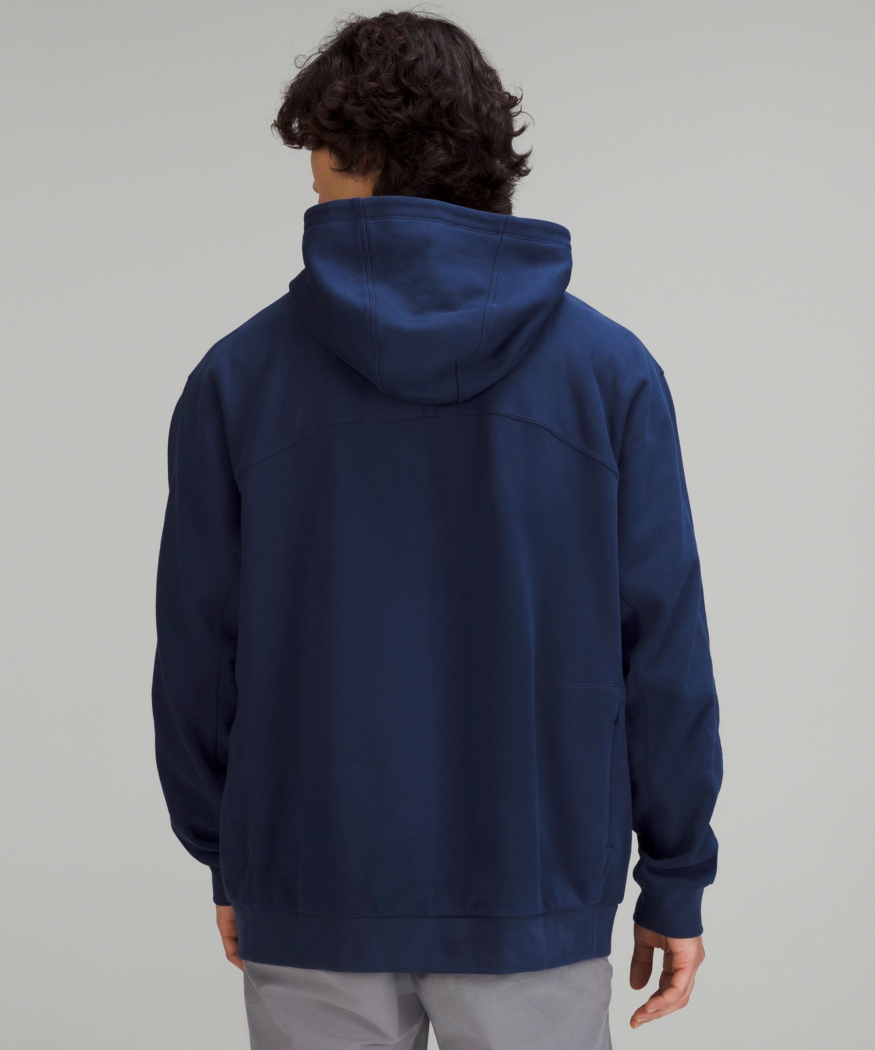 French Terry Oversized Pullover Hoodie