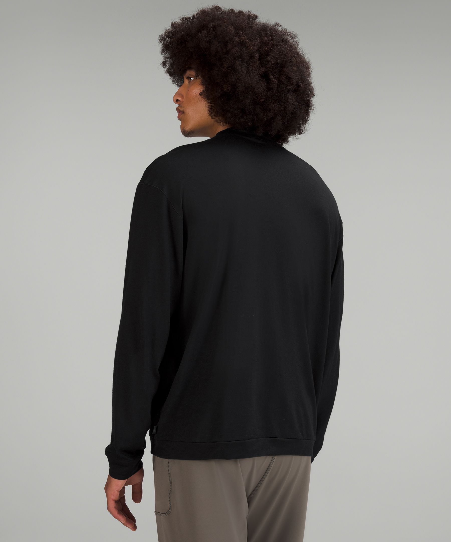 lululemon lab Merino Wool-Blend Long-Sleeve Shirt