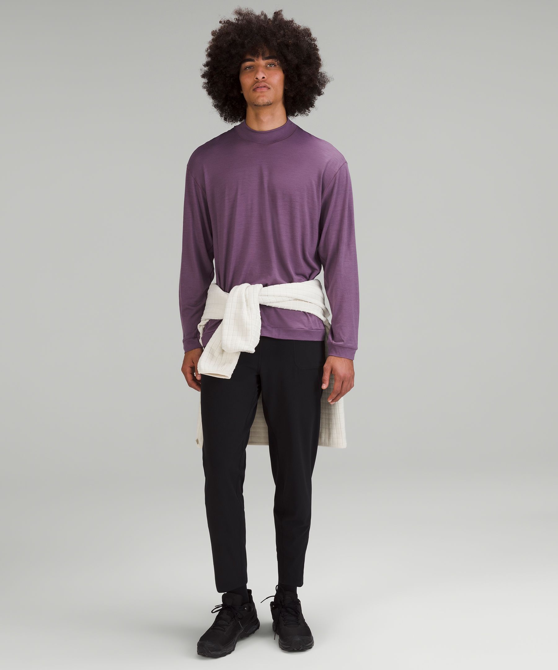 Lululemon Lab Merino Wool-blend Long Sleeve Shirt