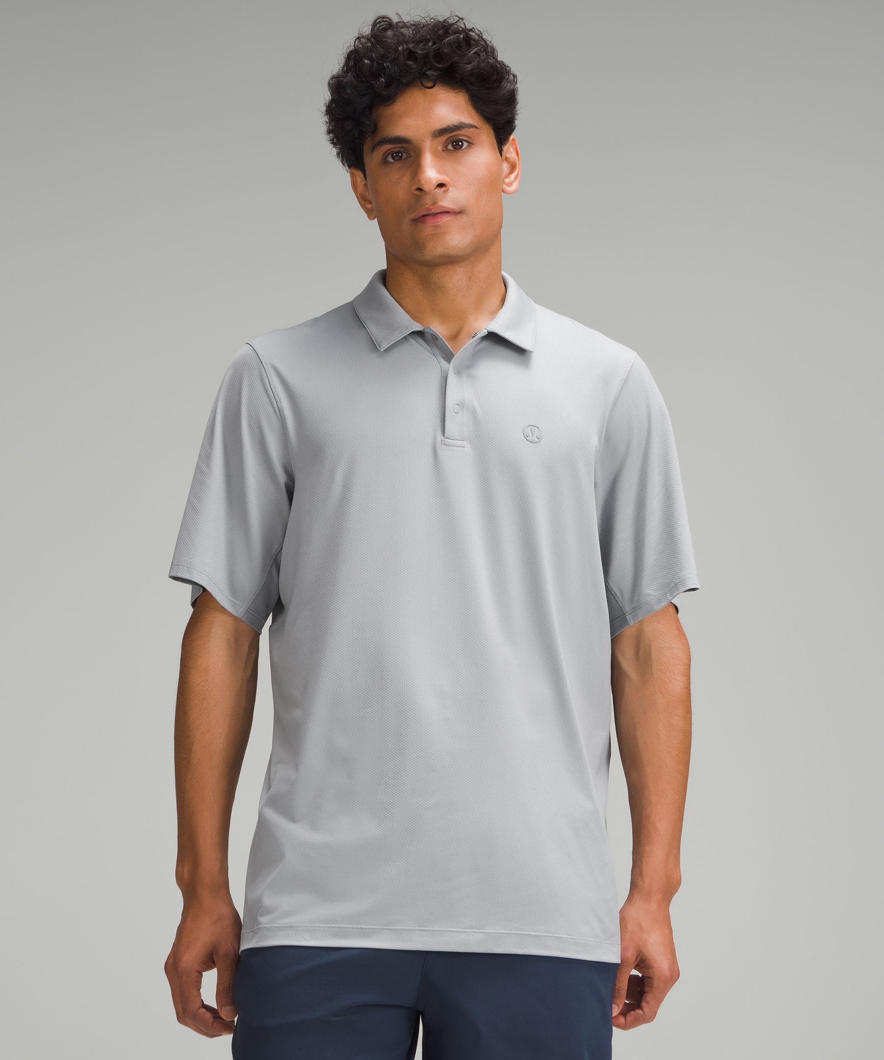 Lululemon Snap-front Performance Short-sleeve Polo Shirt