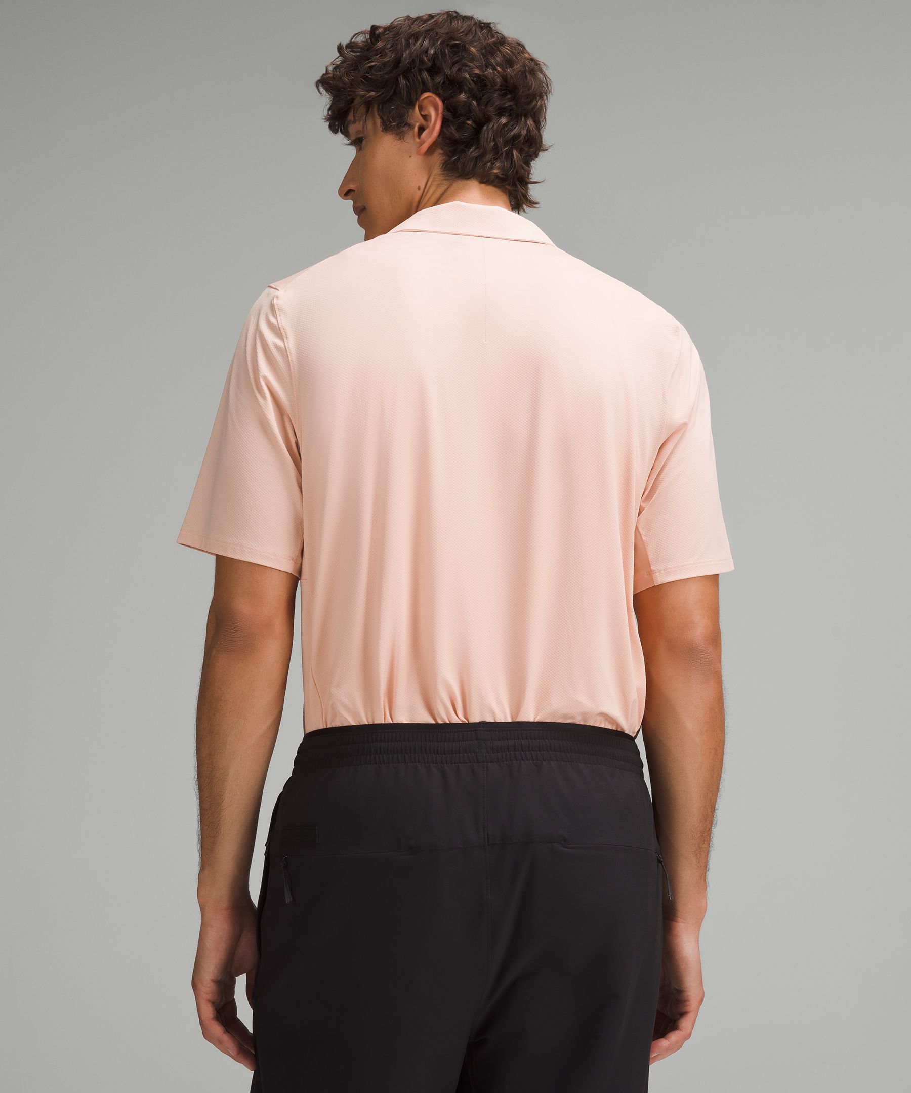 Shop Lululemon Logo Sport Polo Short Sleeve