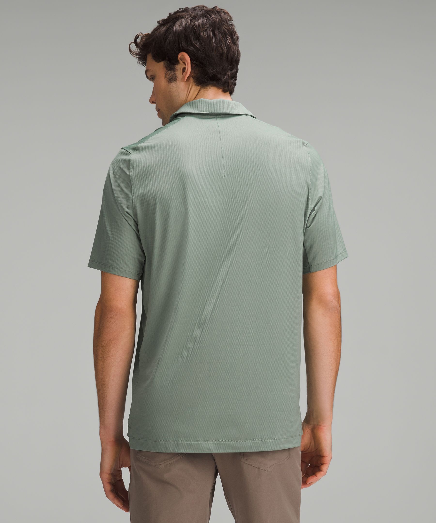 LULULEMON Quick Drying SS Polo at  Men's Clothing store