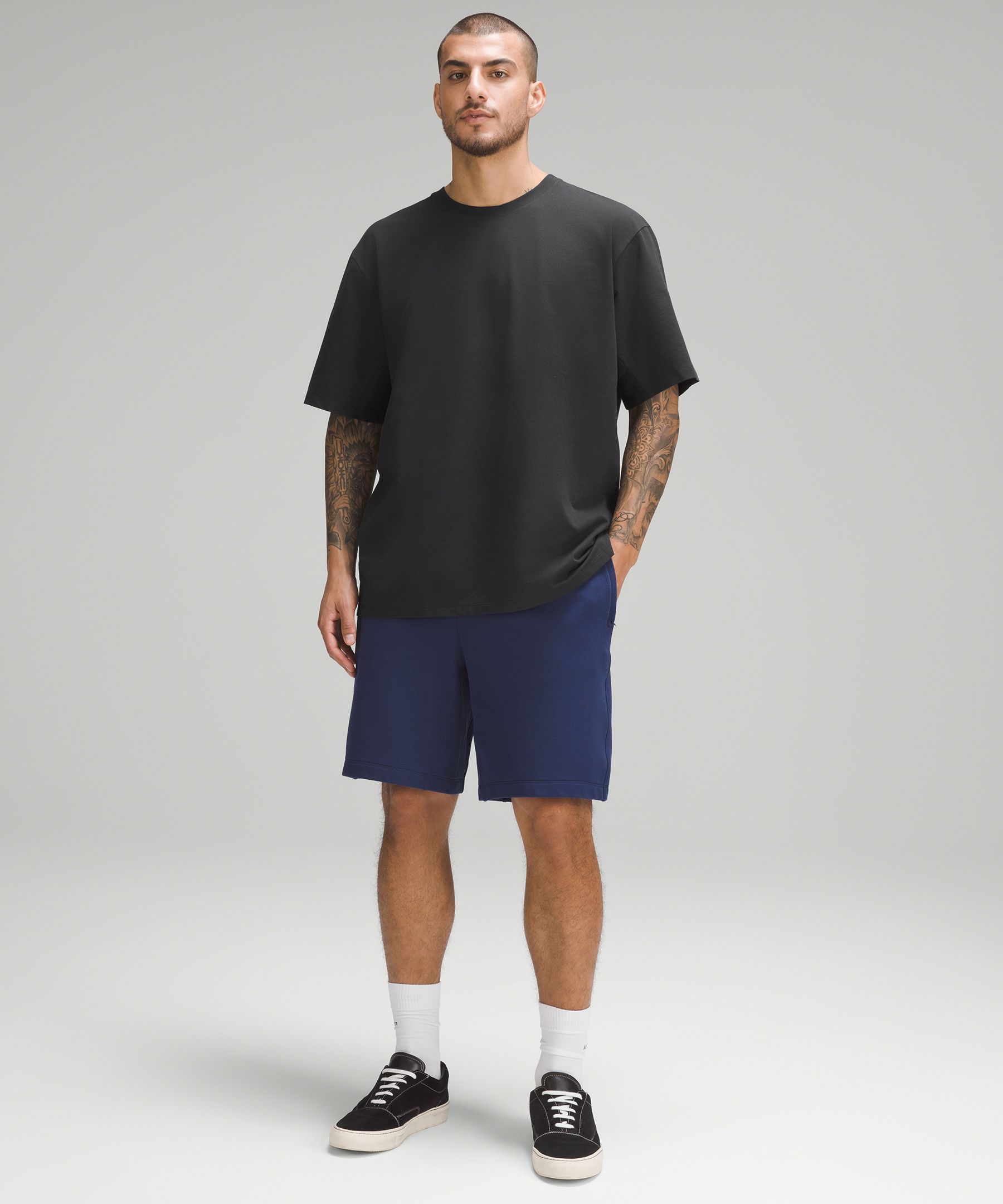 Pique Oversized-Fit T-Shirt  Men's Short Sleeve Shirts & Tee's