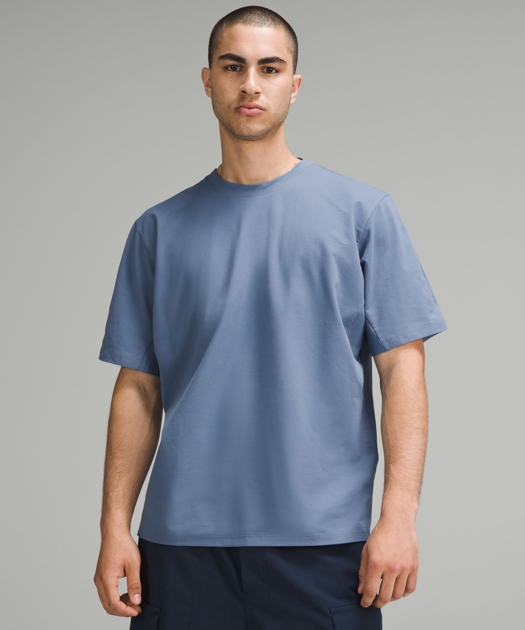 Lululemon Pique Oversized T-shirt In Blue