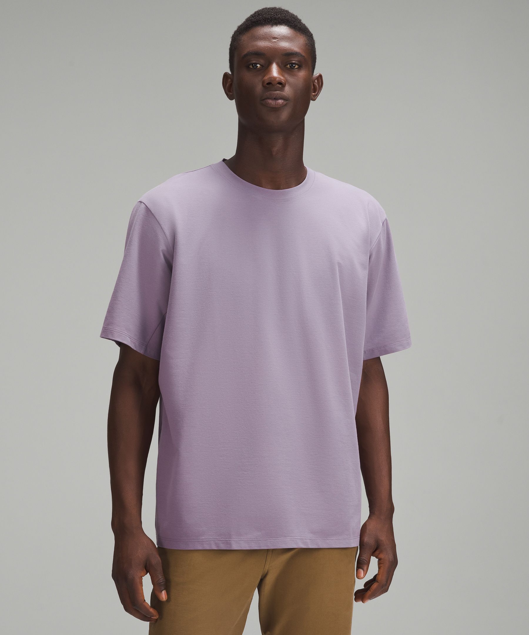 Lululemon Pique Oversized-Fit T-Shirt - Purple - Size XXL Easy Care Fabric