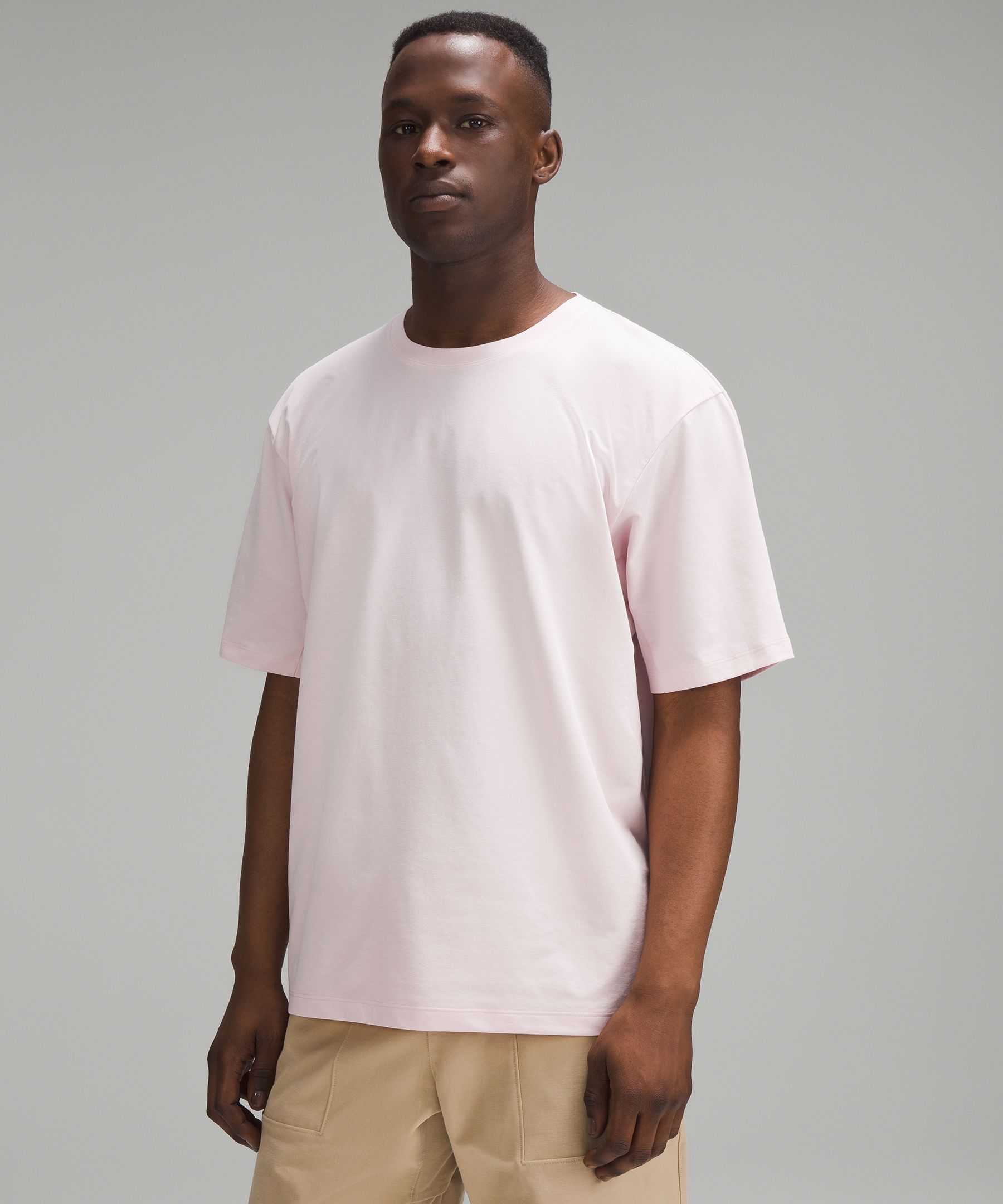 pink oversized t shirt