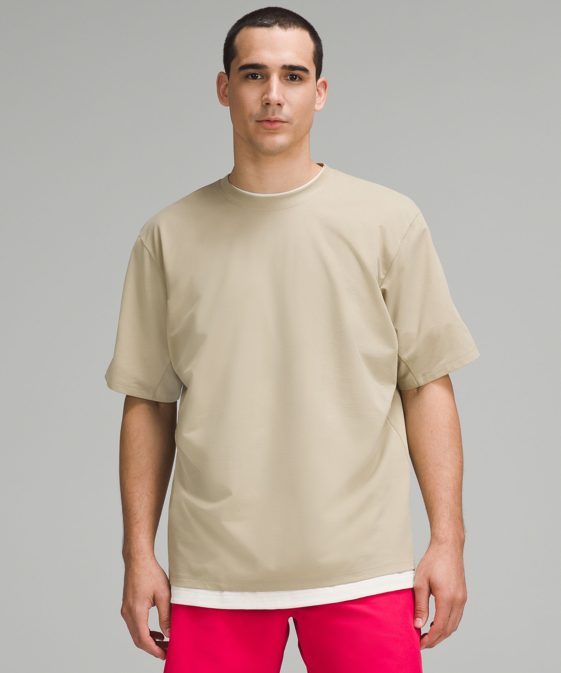 Lululemon Pique Oversized T-shirt In Neutral