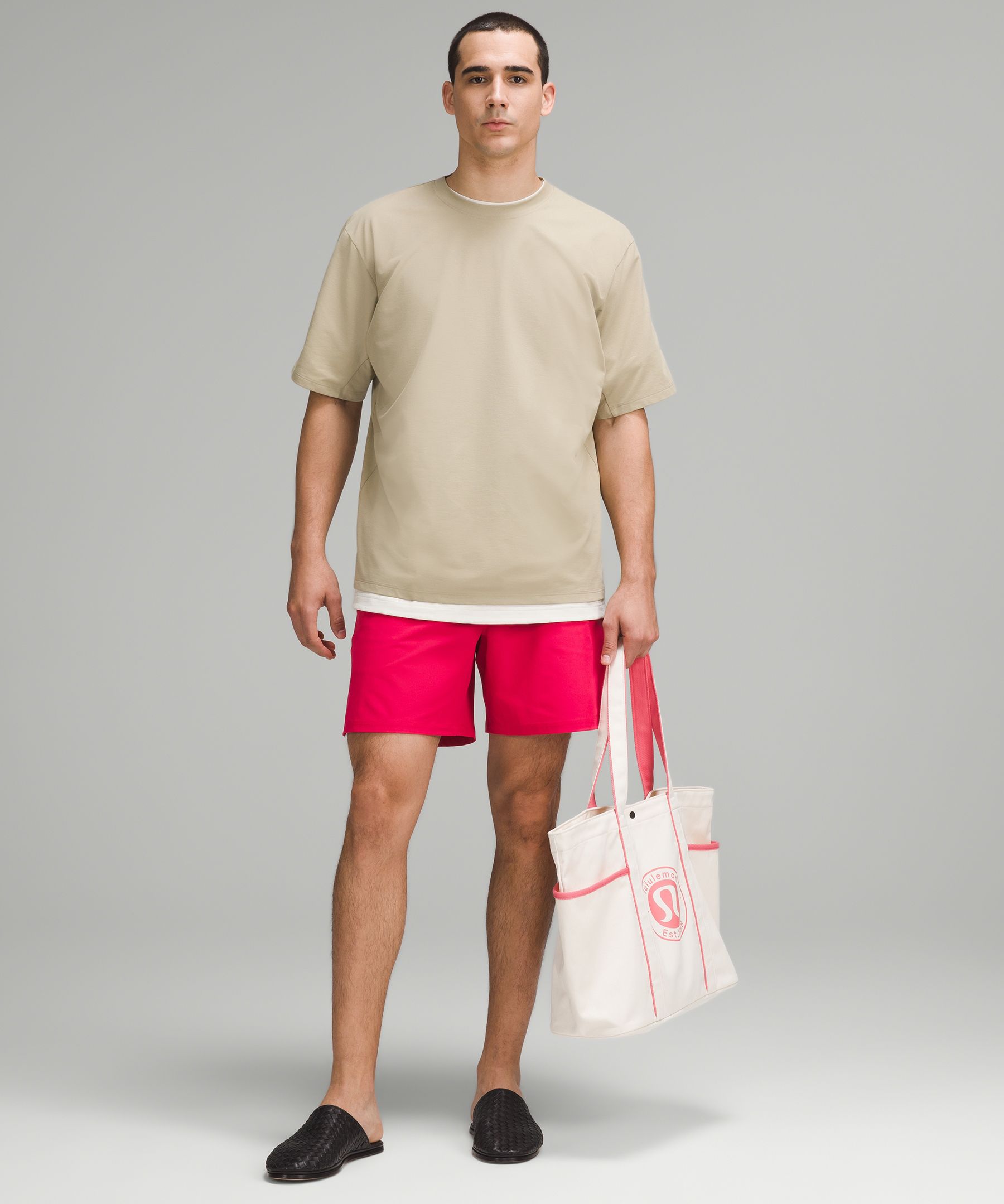 Lululemon Pique Oversized T-shirt In Neutral