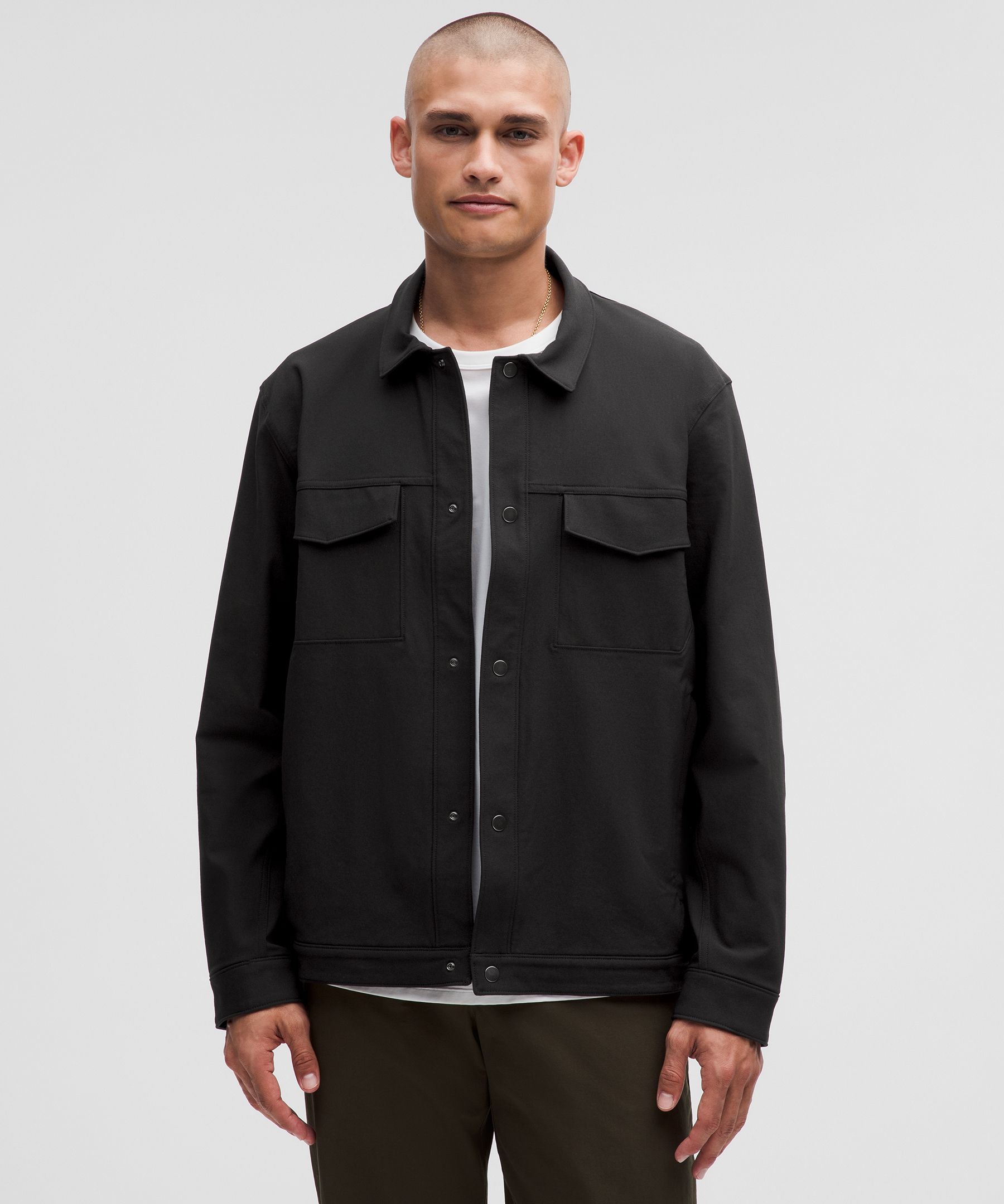 Twill Utility Jacket, Men's Hoodies & Sweatshirts