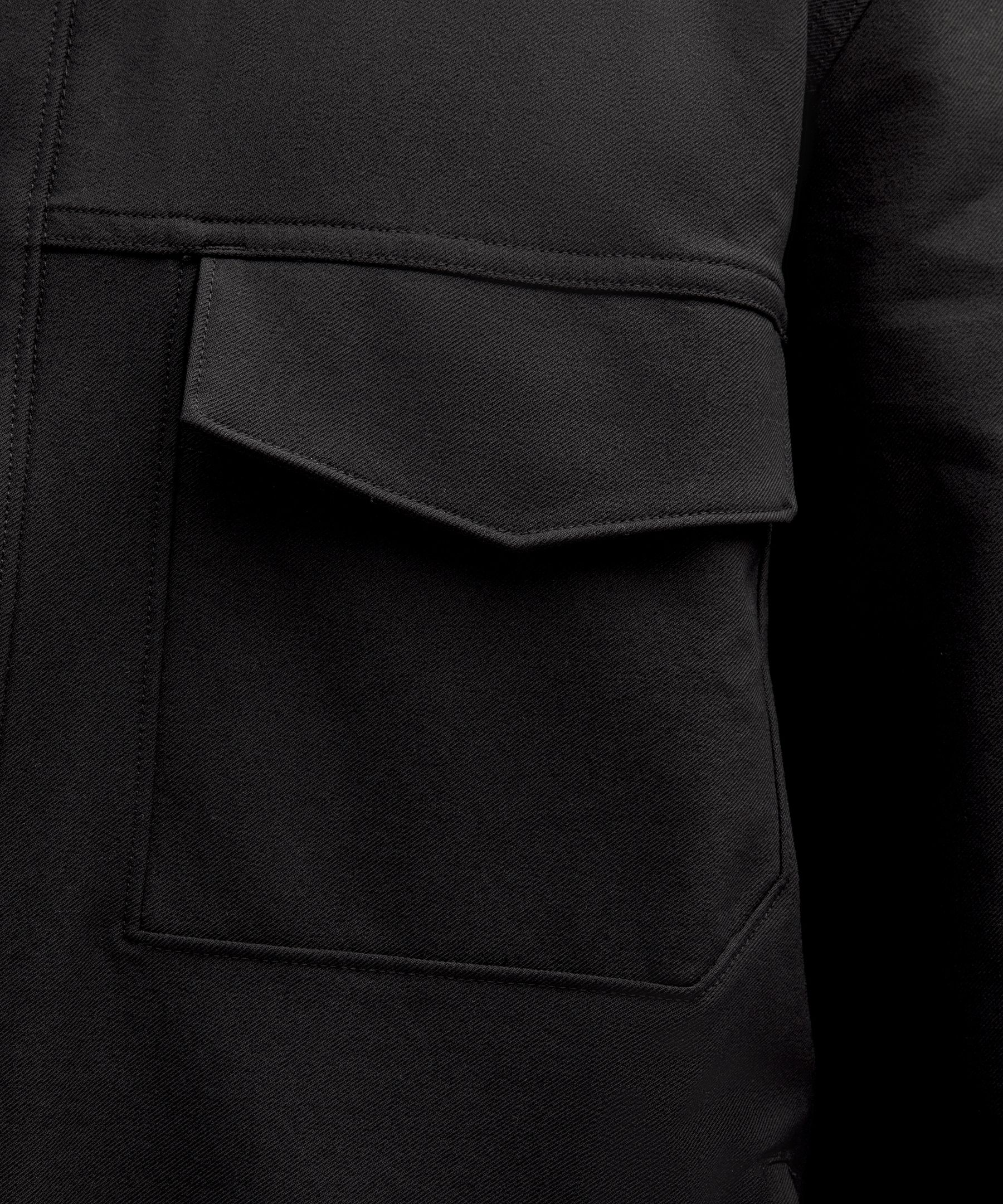 Twill Utility Jacket Black BLACK - For 54 EUR