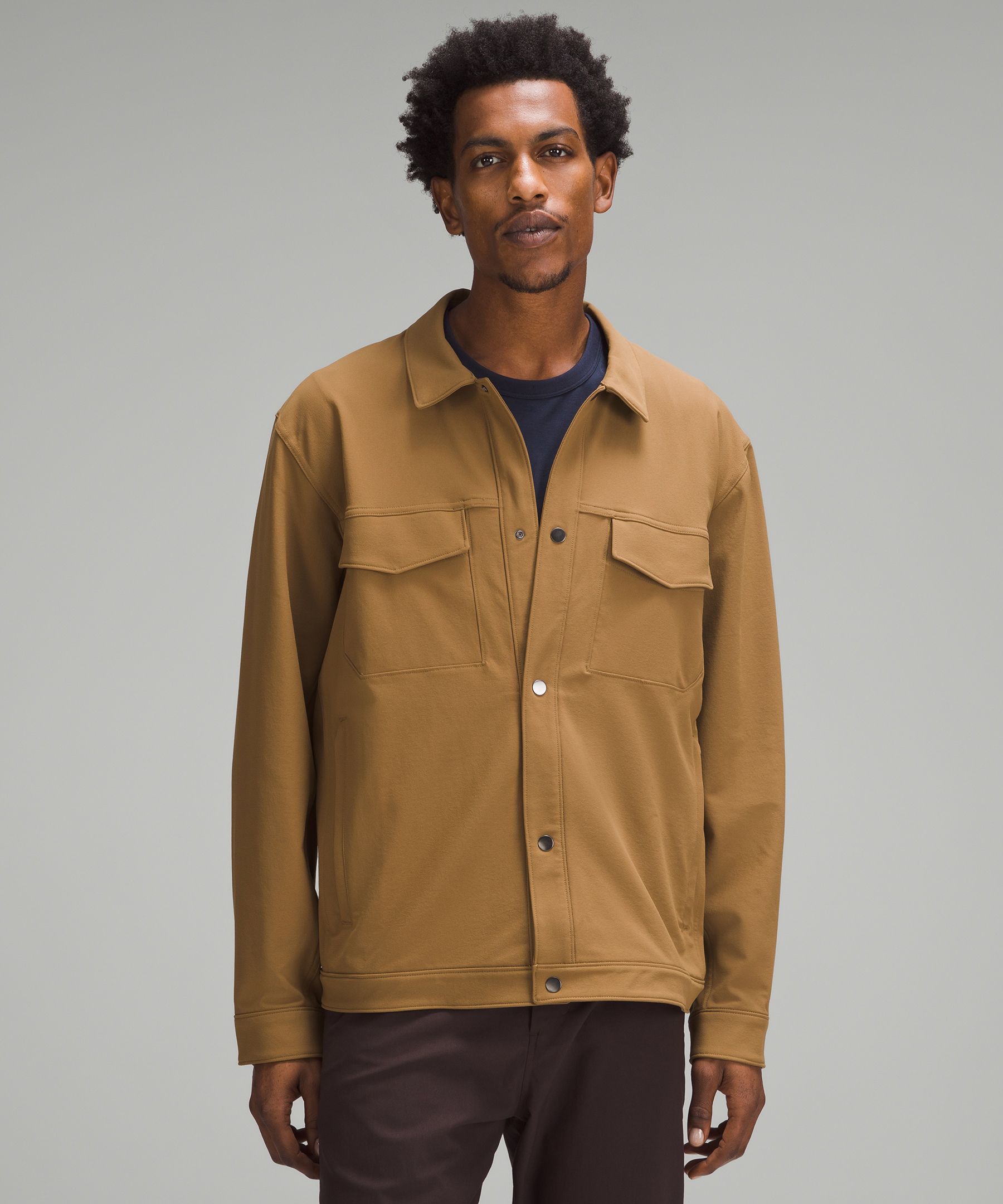 Orange utility jacket sale