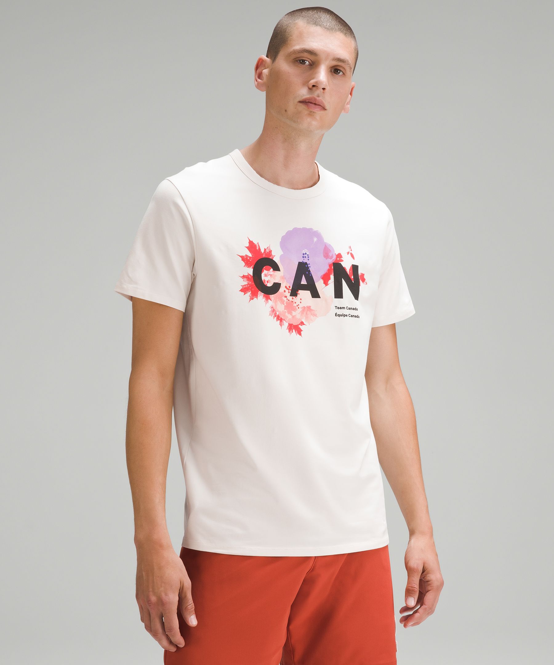 ★LULULEMON★チームカナダ Fundamental Tシャツ Team Canada lululemon Fundamental T-Shirt *COC Logo | Men's