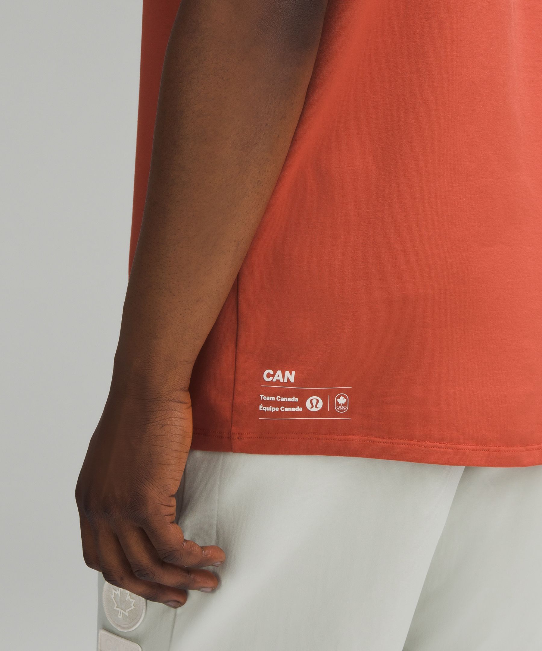 Lululemon athletica Team Canada lululemon Fundamental T-Shirt *CPC Logo, Men's Short Sleeve Shirts & Tee's
