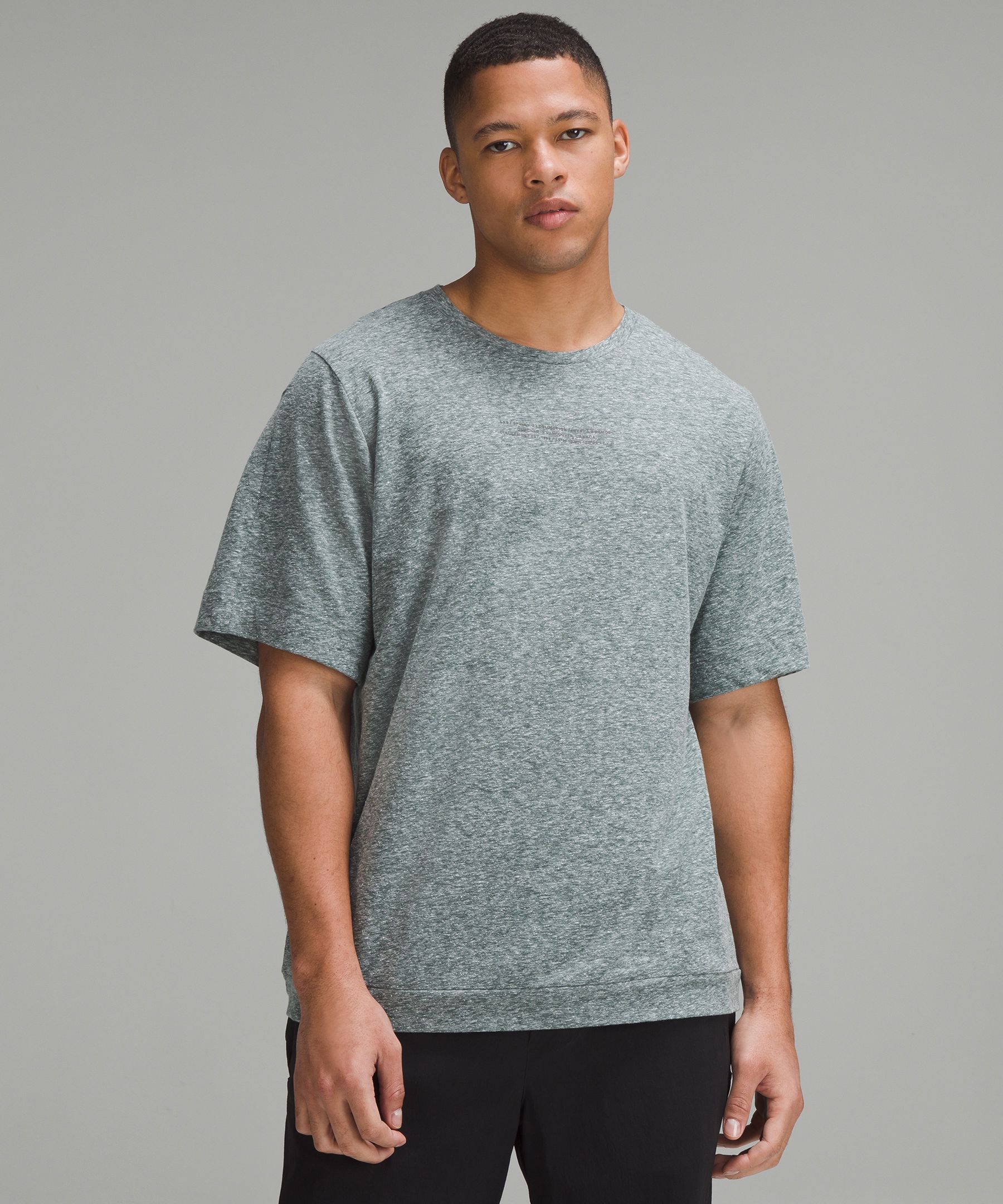 Rest Day - Oversized Short Sleeve T-Shirt in Heather Grey