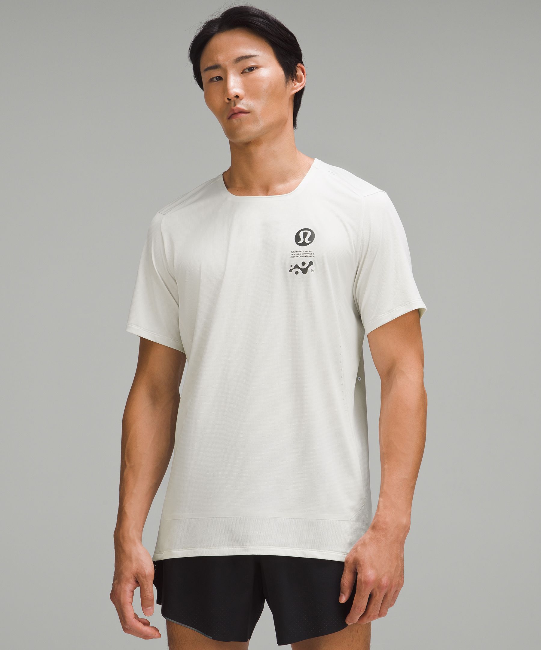 lululemon athletica Fast And Free Short-sleeve Shirt Airflow in White