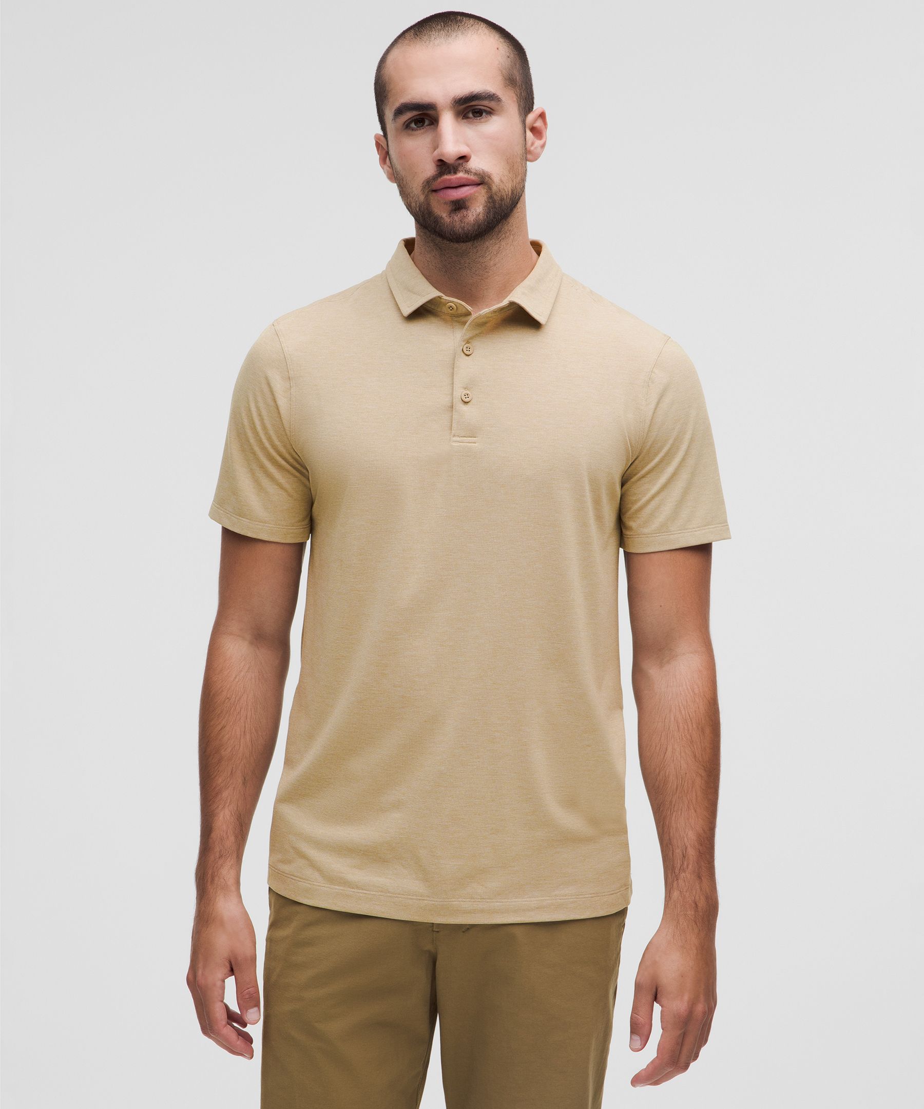 Evolution Short-Sleeve Polo Shirt - Brown