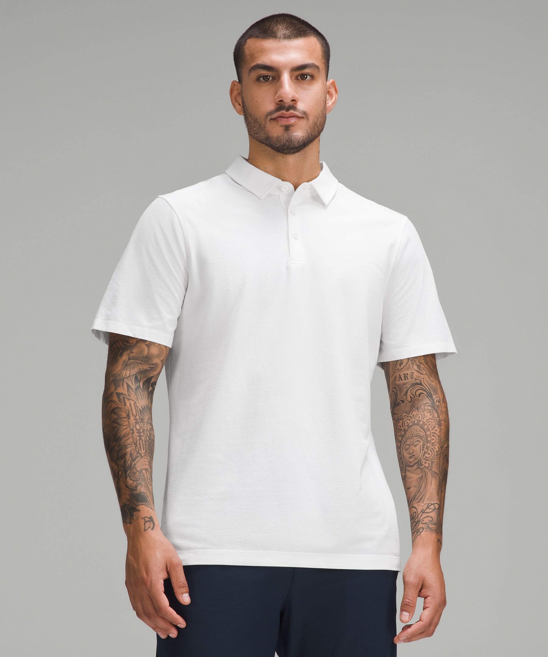 Lululemon Evolution Polo Shirt In Ivory