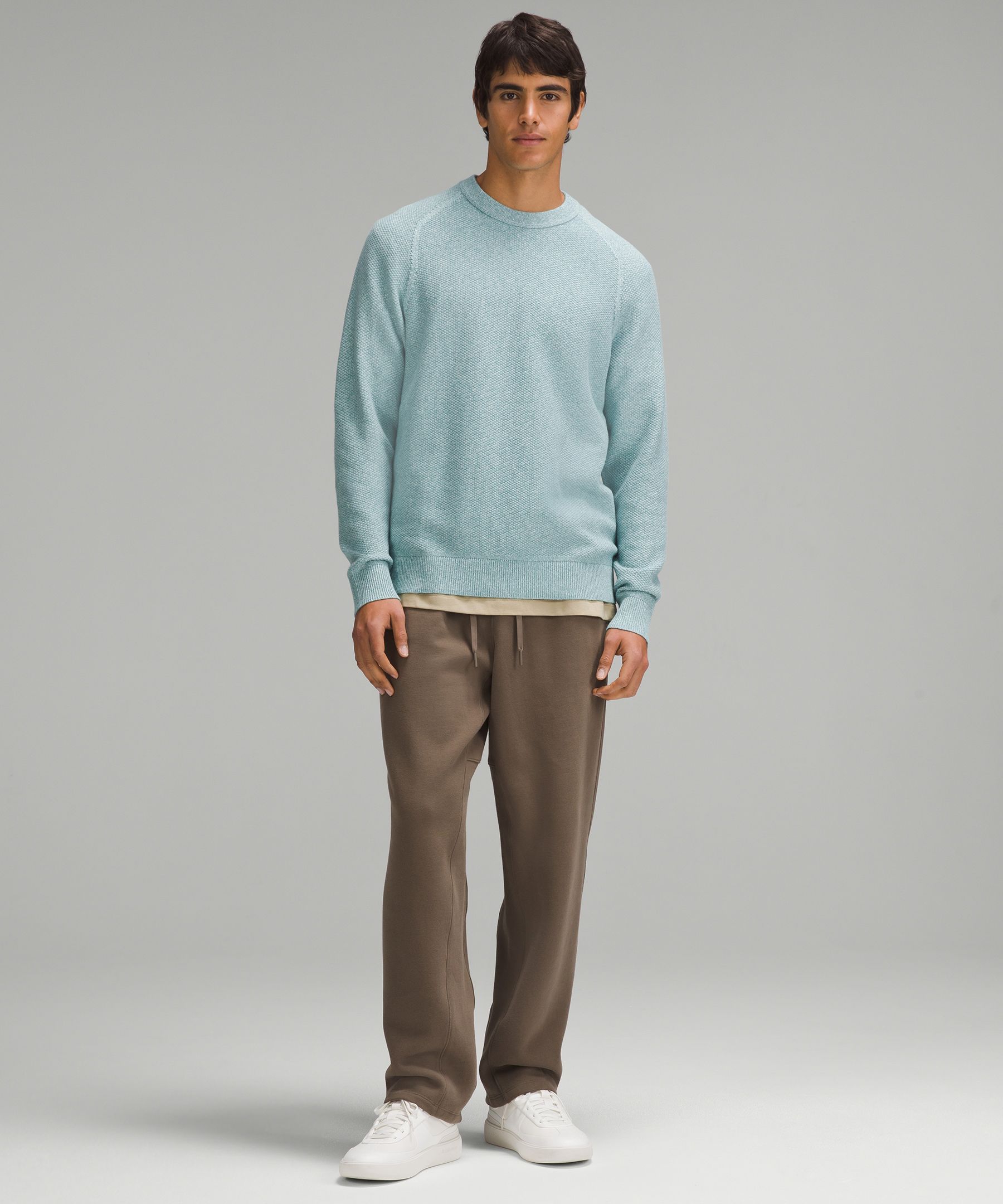 Lululemon + Textured Knit Crewneck Sweater