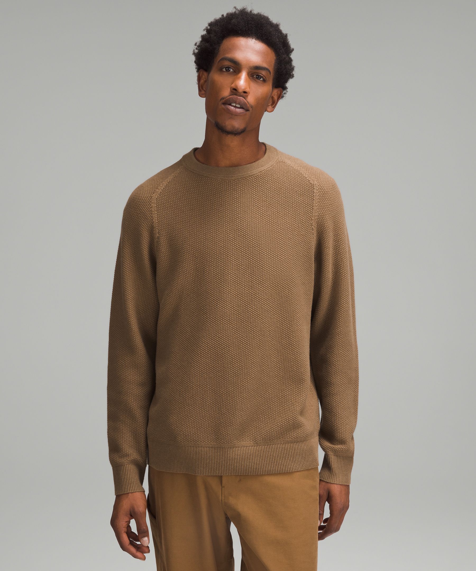 Lululemon Textured Knit Crewneck Sweater
