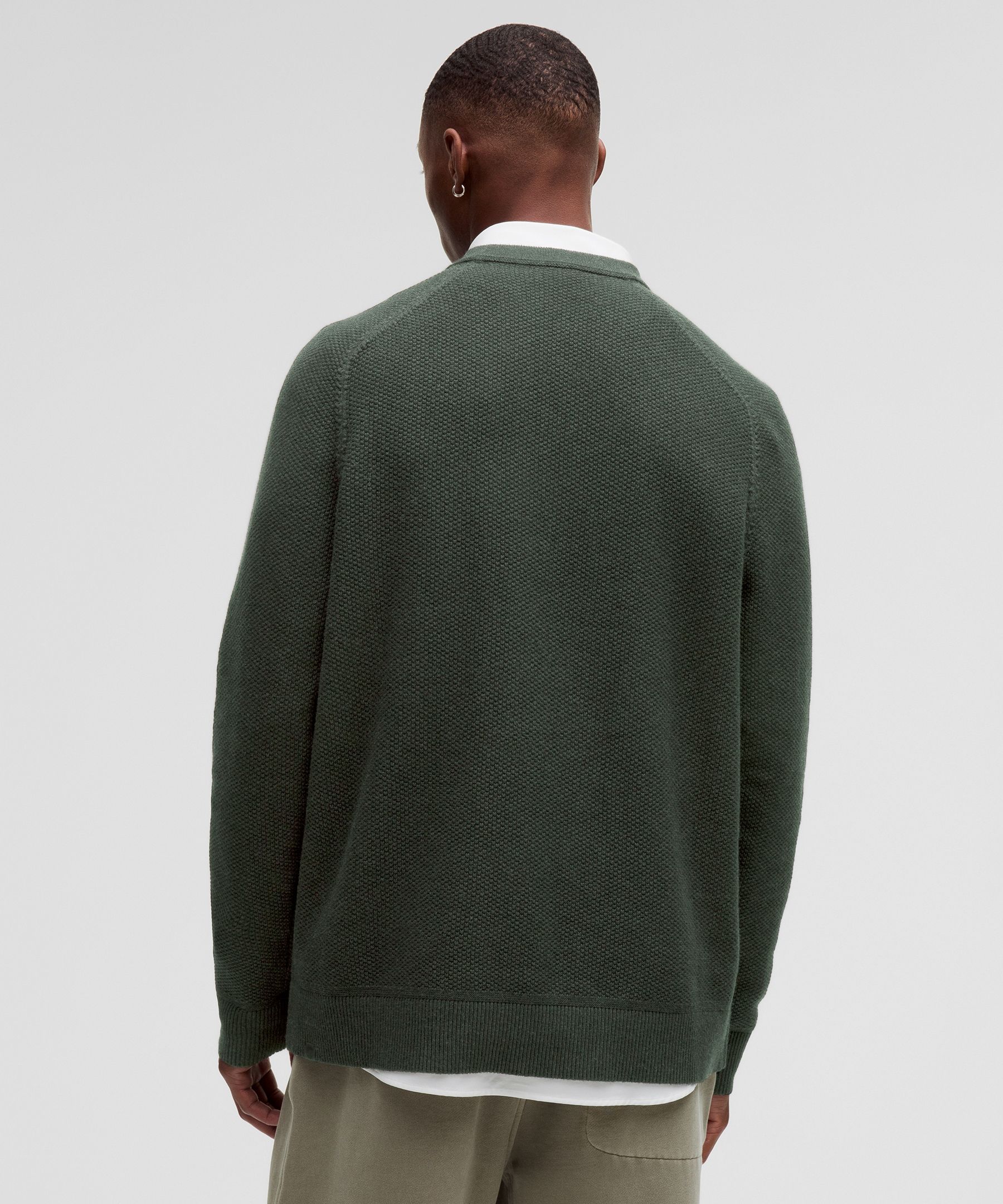 Lululemon Textured Knit Crewneck Sweater