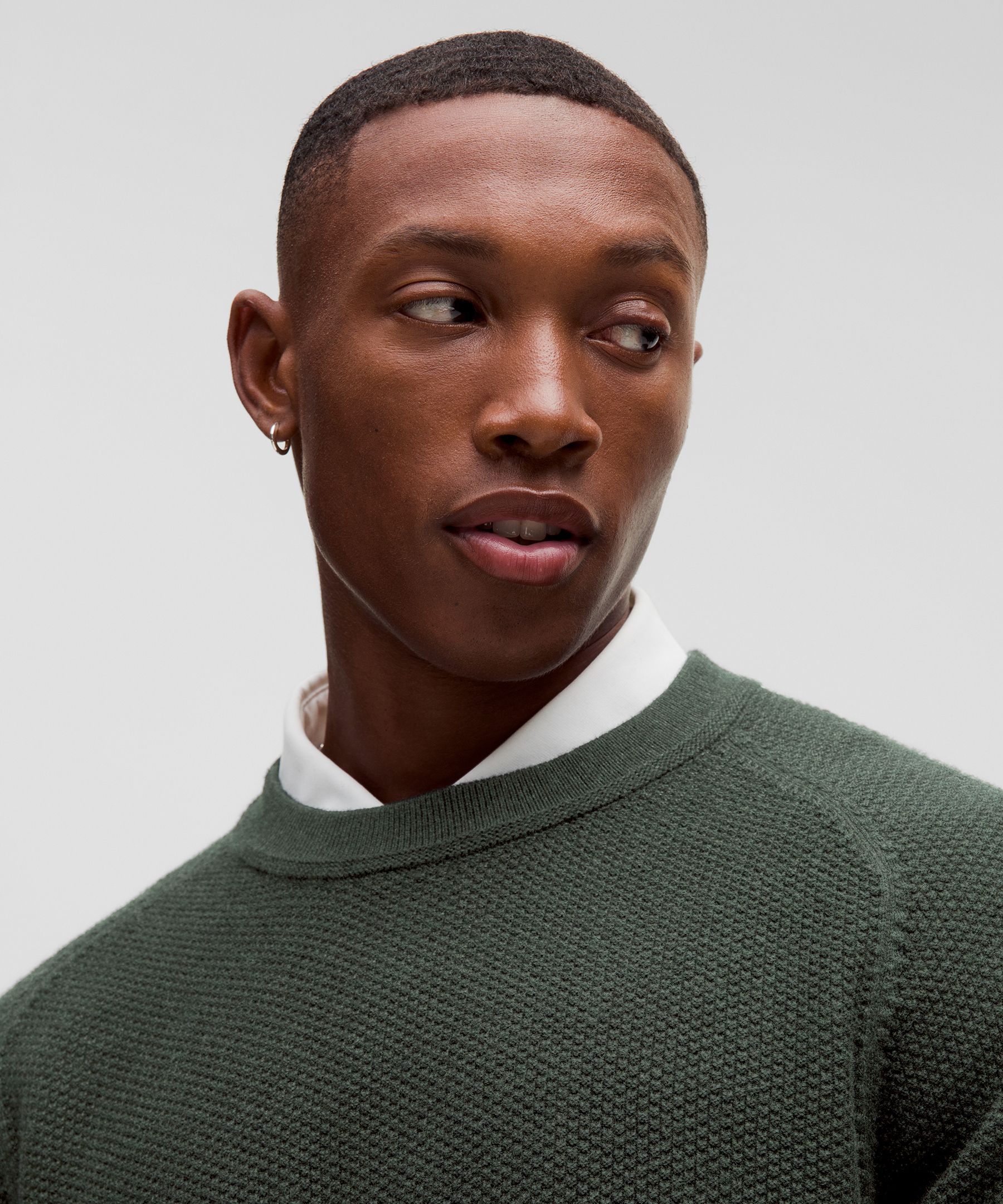 Lululemon Textured Knit Crewneck Sweater