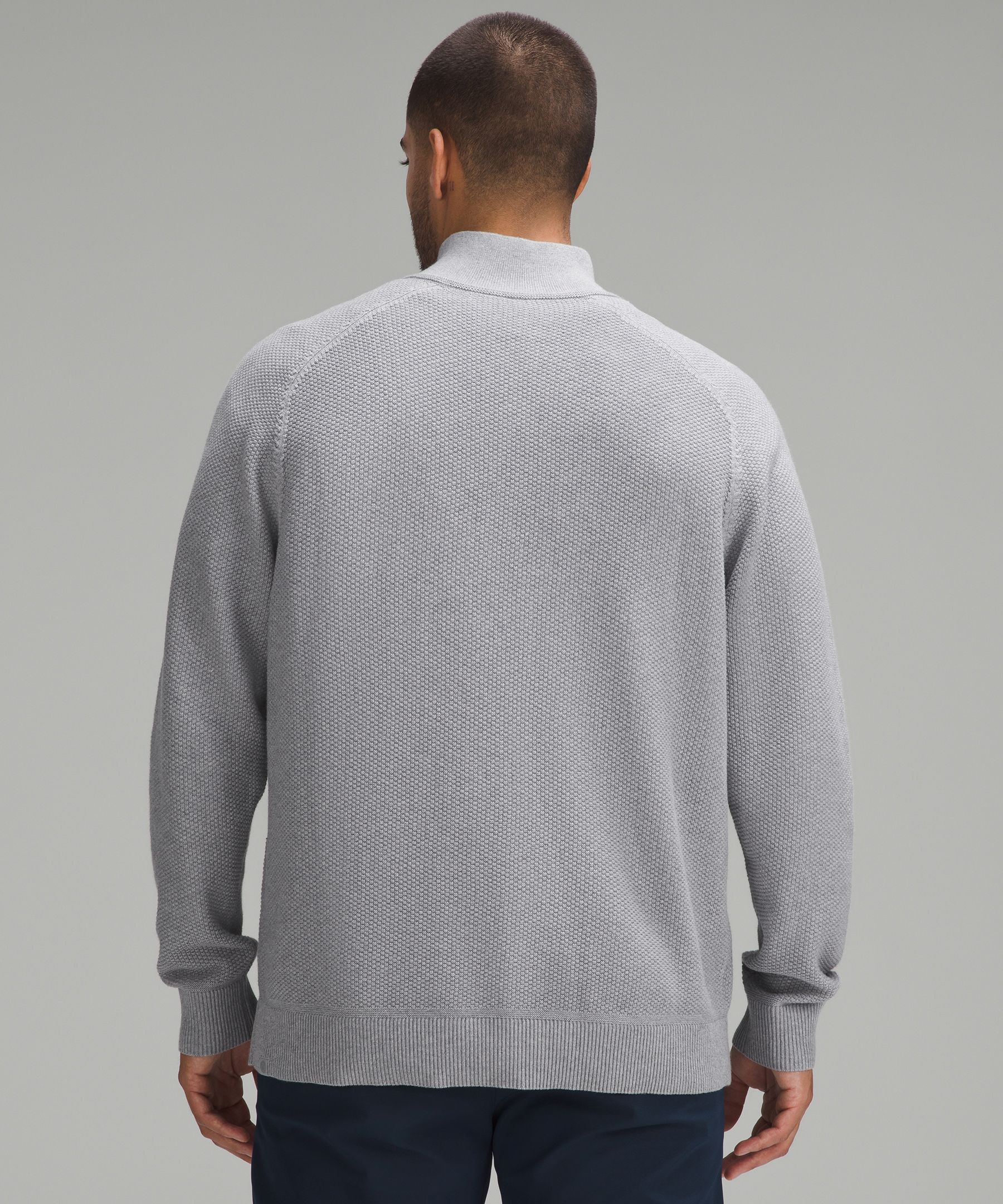 Textured Knit HalfZip Sweater Lululemon UK