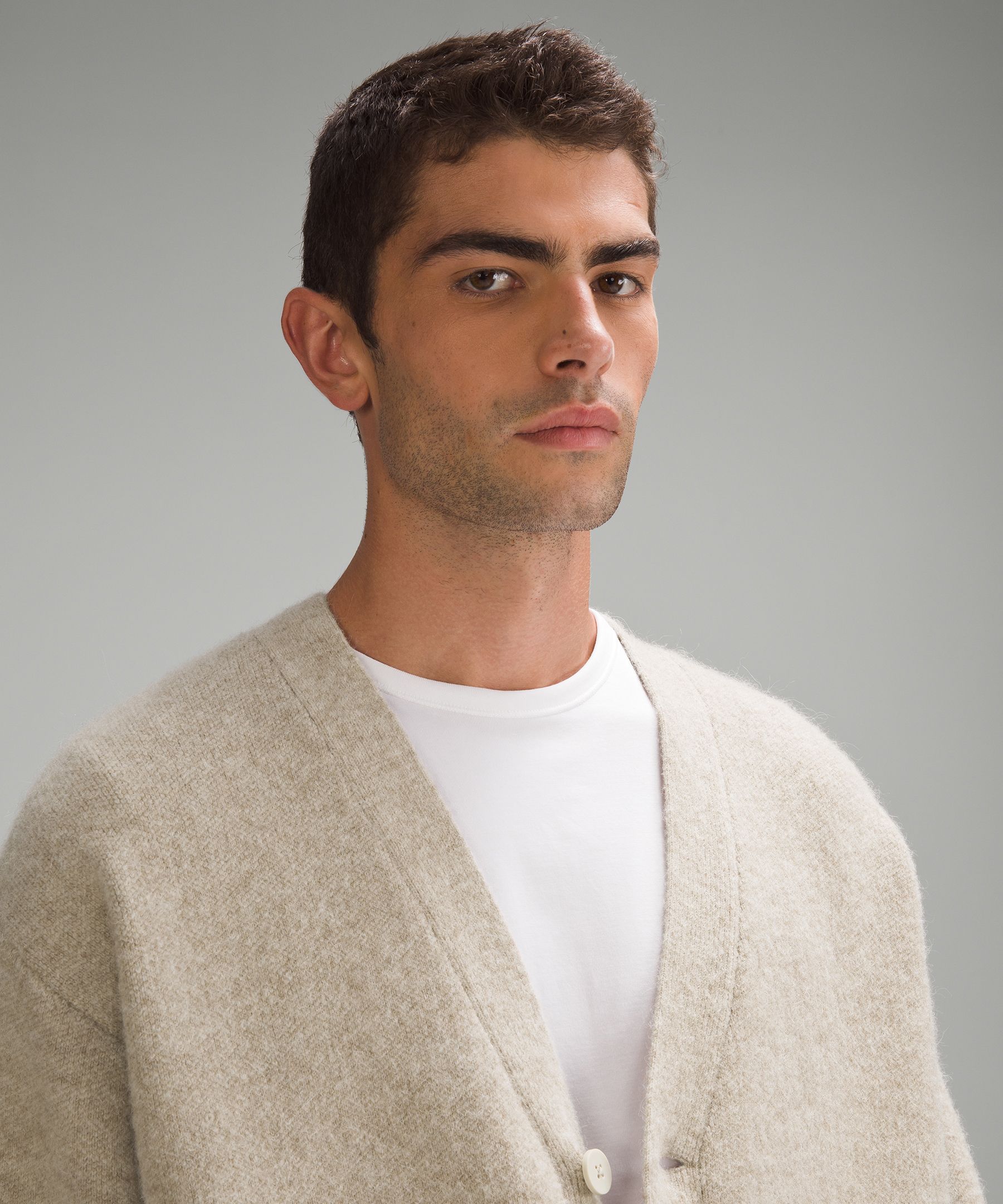 Alpaca Wool-Blend Cardigan Sweater | Men's Sweaters | lululemon