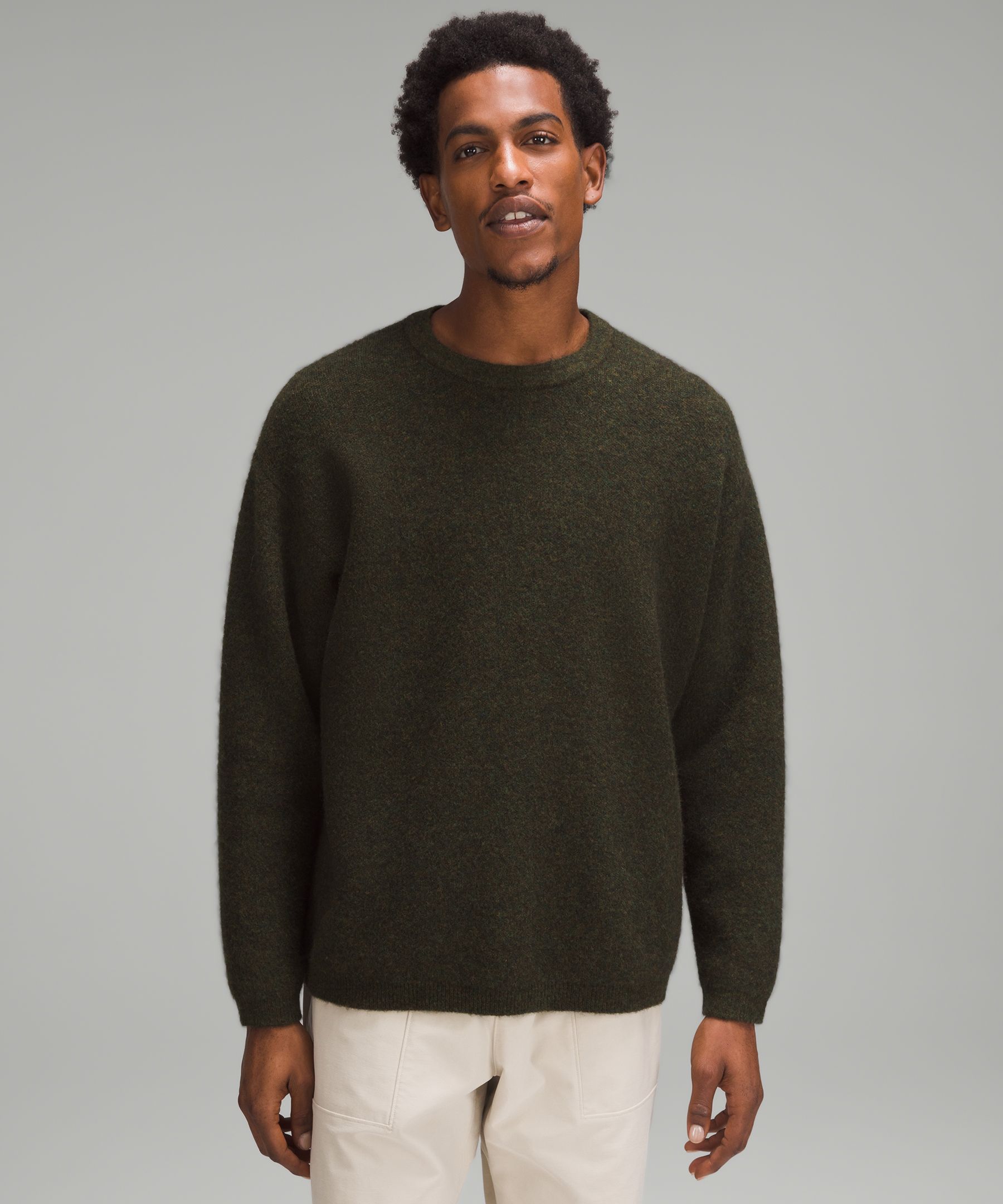 lululemon athletica Merino Wool Crewneck Sweaters for Men