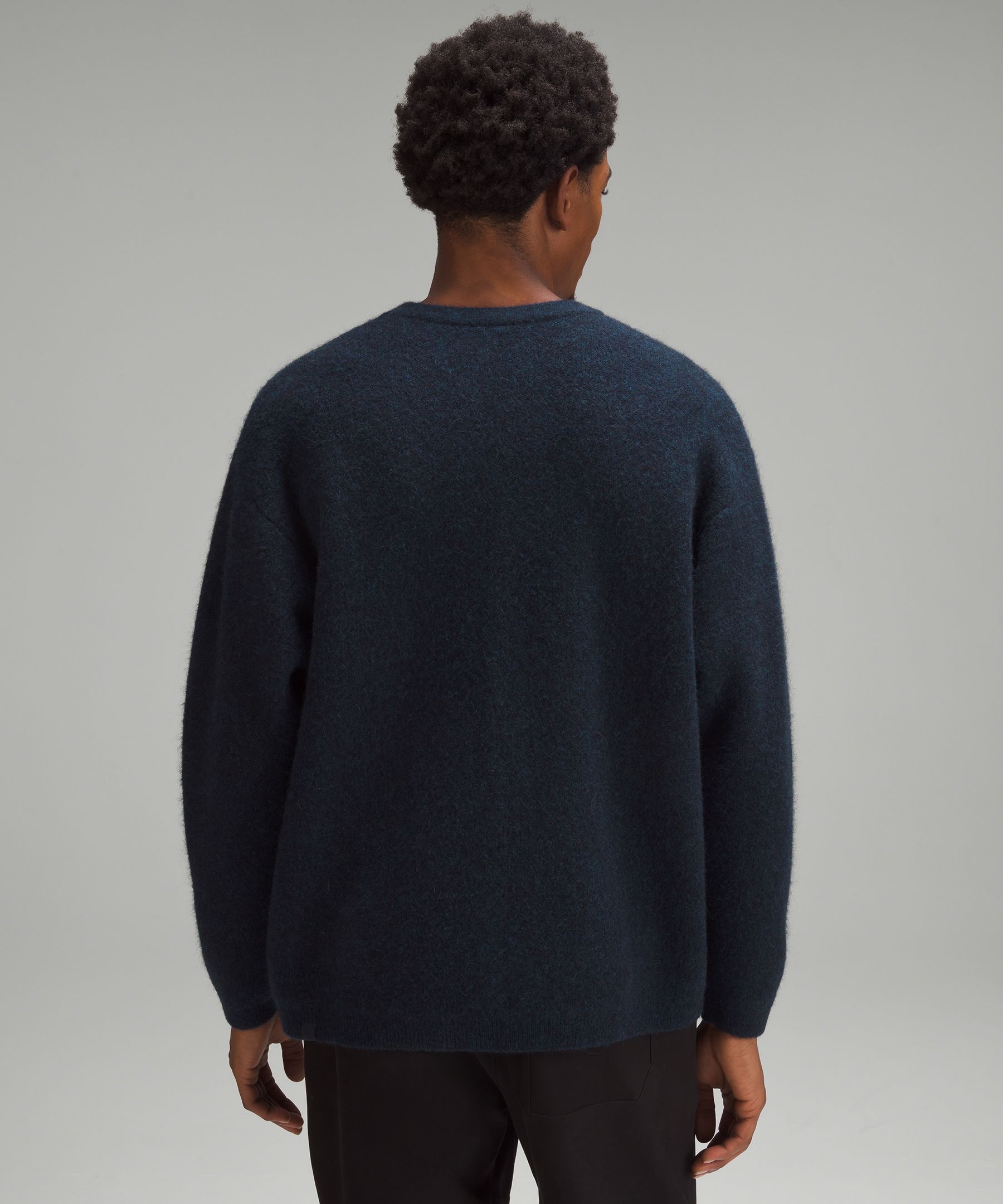 Shop Lululemon Alpaca Wool-blend Crewneck Sweater
