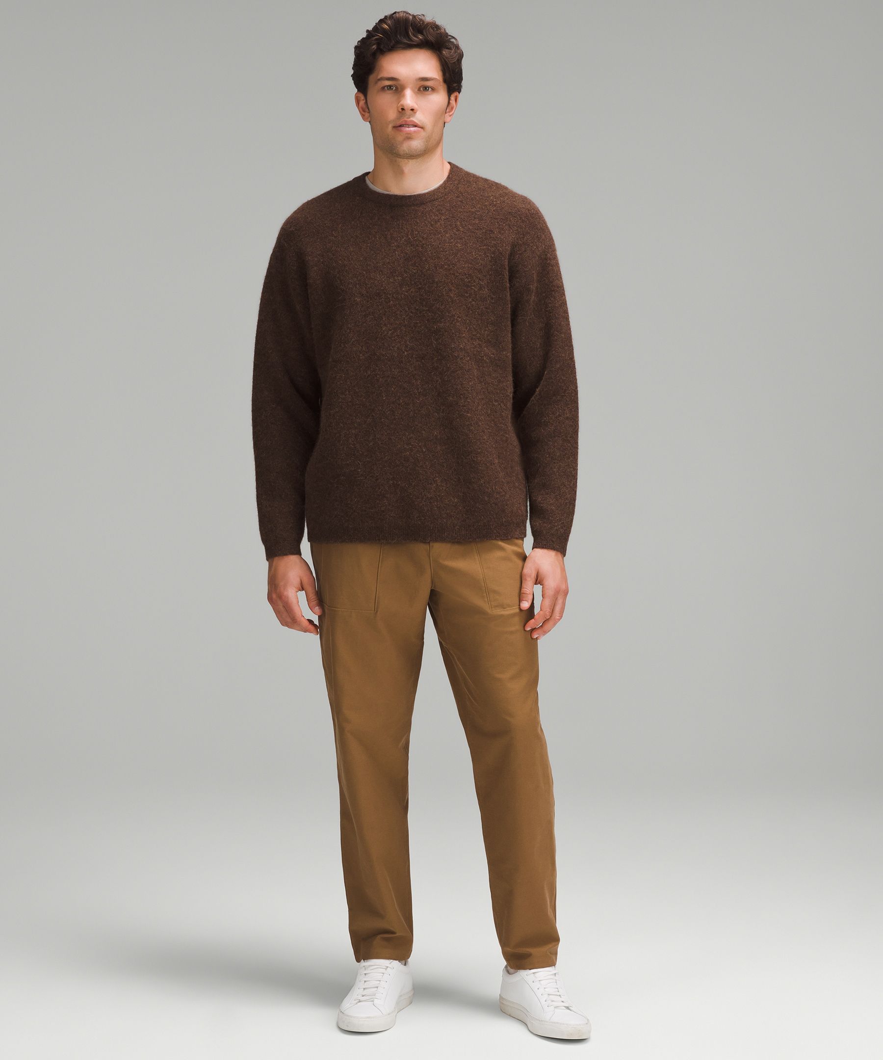 アルパカウールブレンド クルーネックセーター | パーカー＆トレーナー